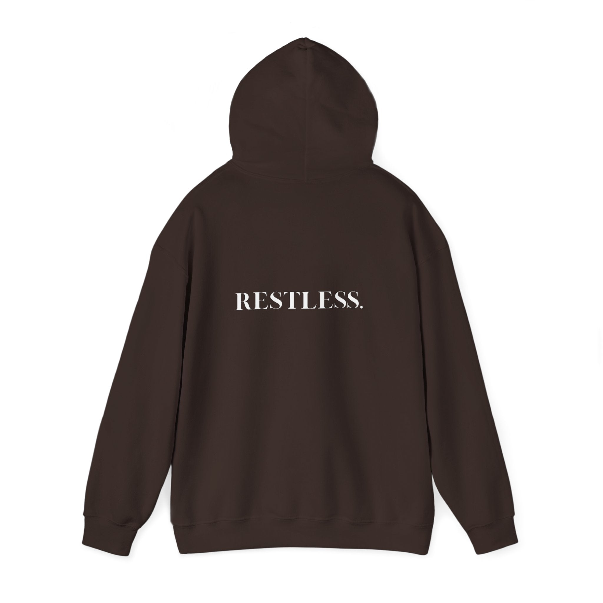 Restless Unisex Hoodie – motivational cozy sweatshirt for dreamers