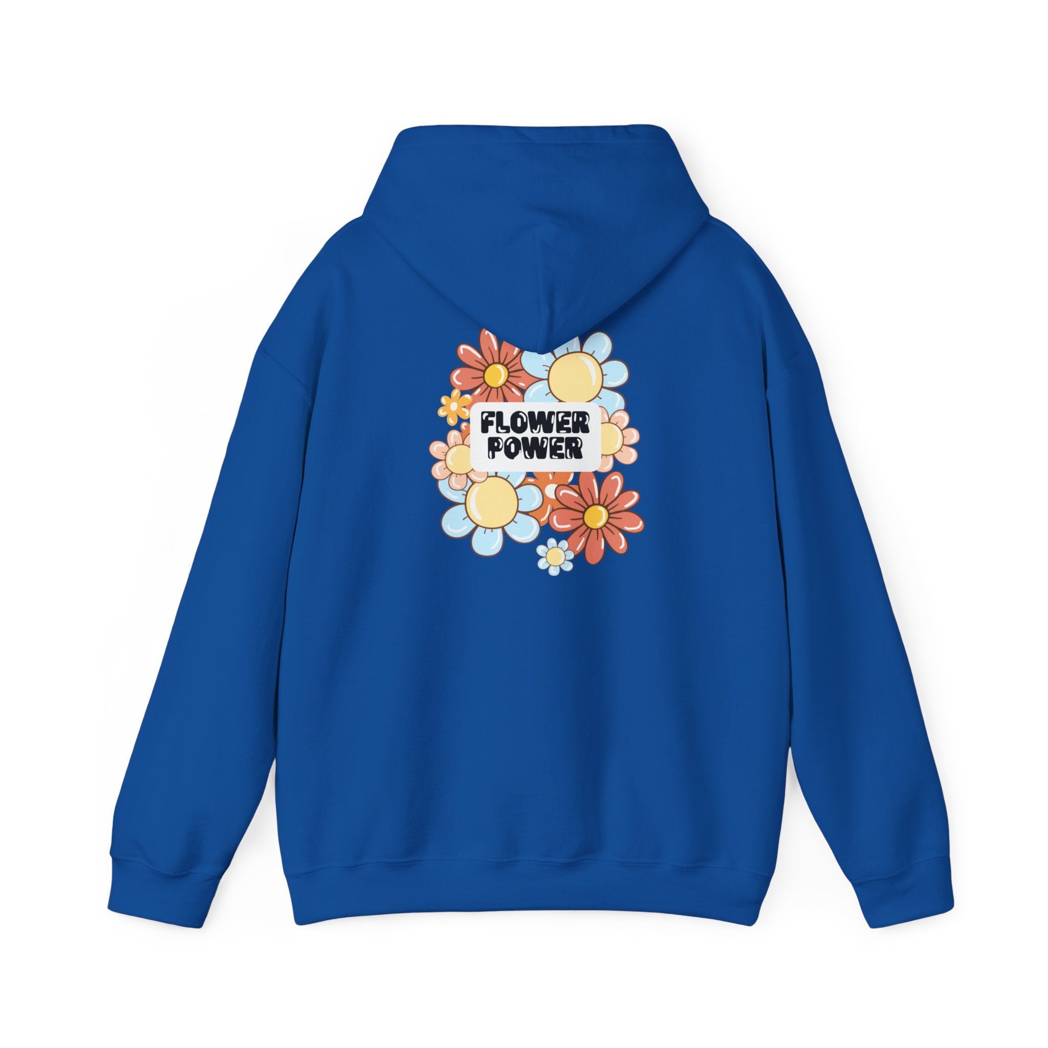 Flower Power Unisex Hoodie eco-friendly boho sweatshirt