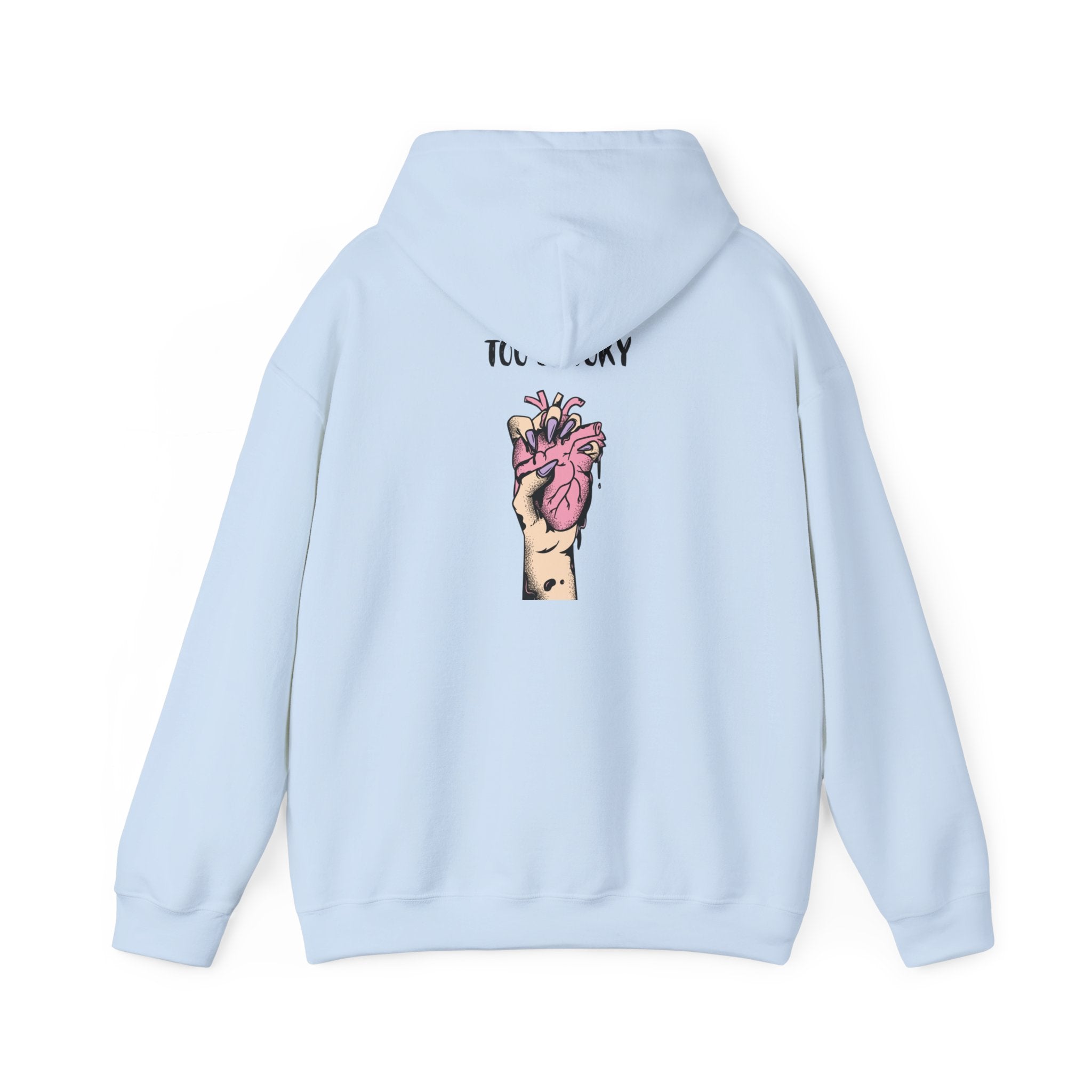 Heartfelt Love Graphic Hoodie – cozy unisex sweatshirt gift