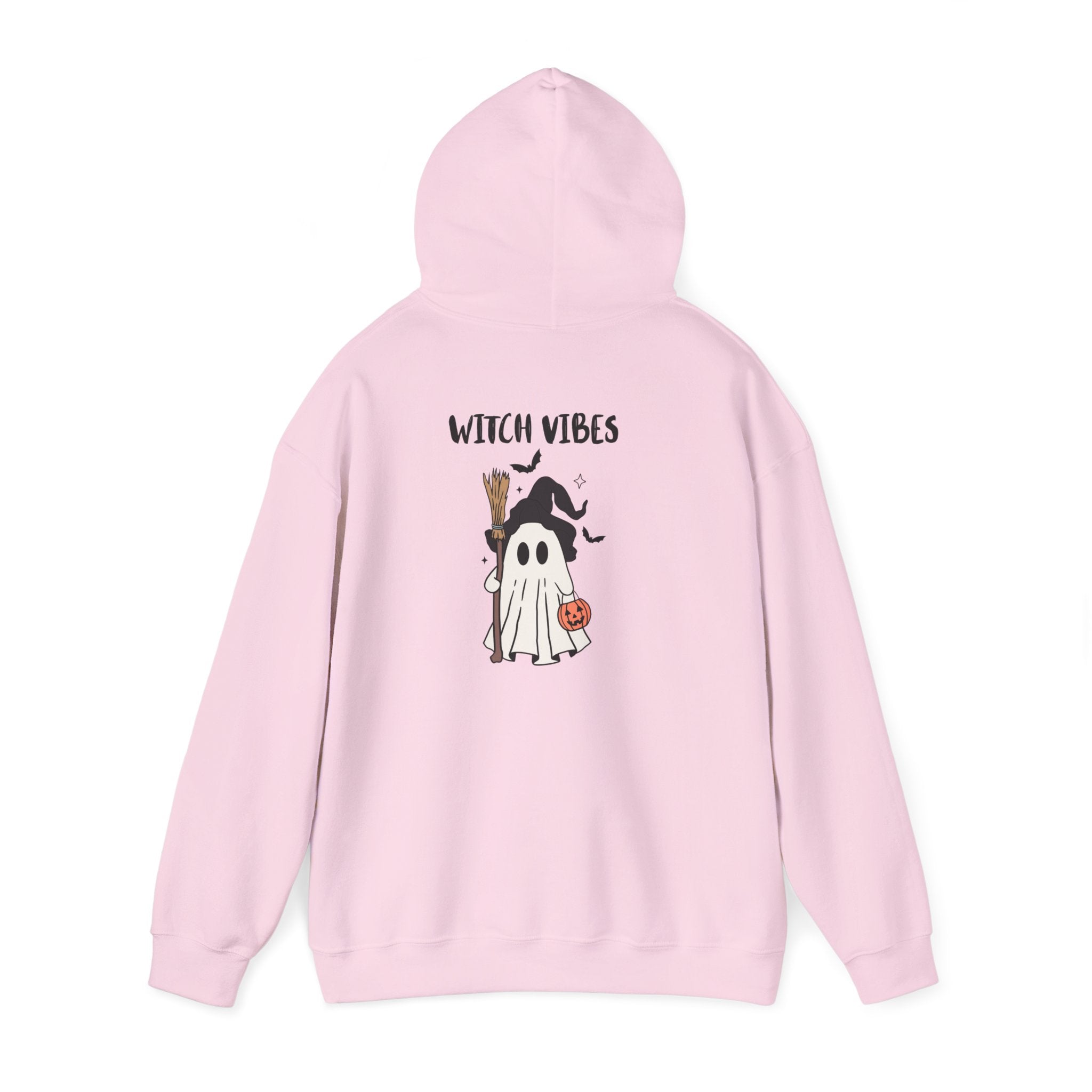 Witch Vibes Hoodie – Cozy Unisex Sweatshirt for Halloween & Fall