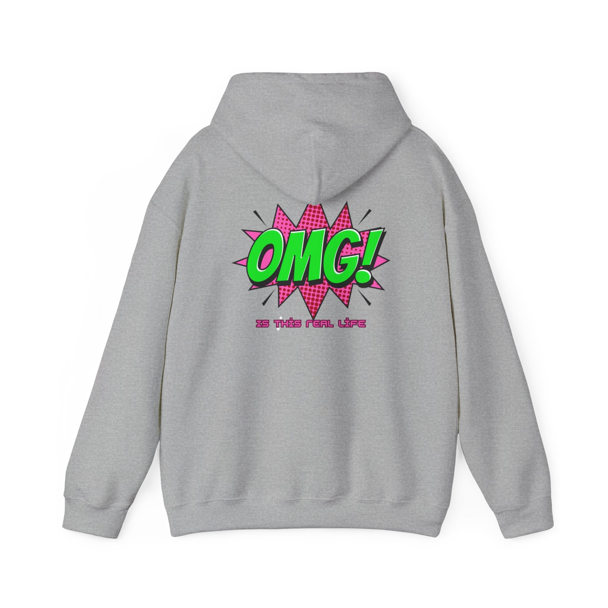 OMG Is This Real Life Hoodie funny comic design unisex sweatshirt