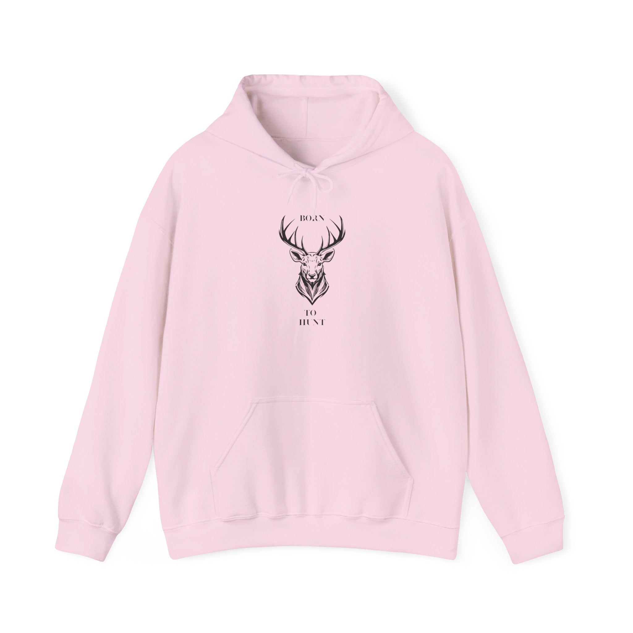 Born to Hunt Hoodie with Deer Design for Outdoor and Nature Lovers