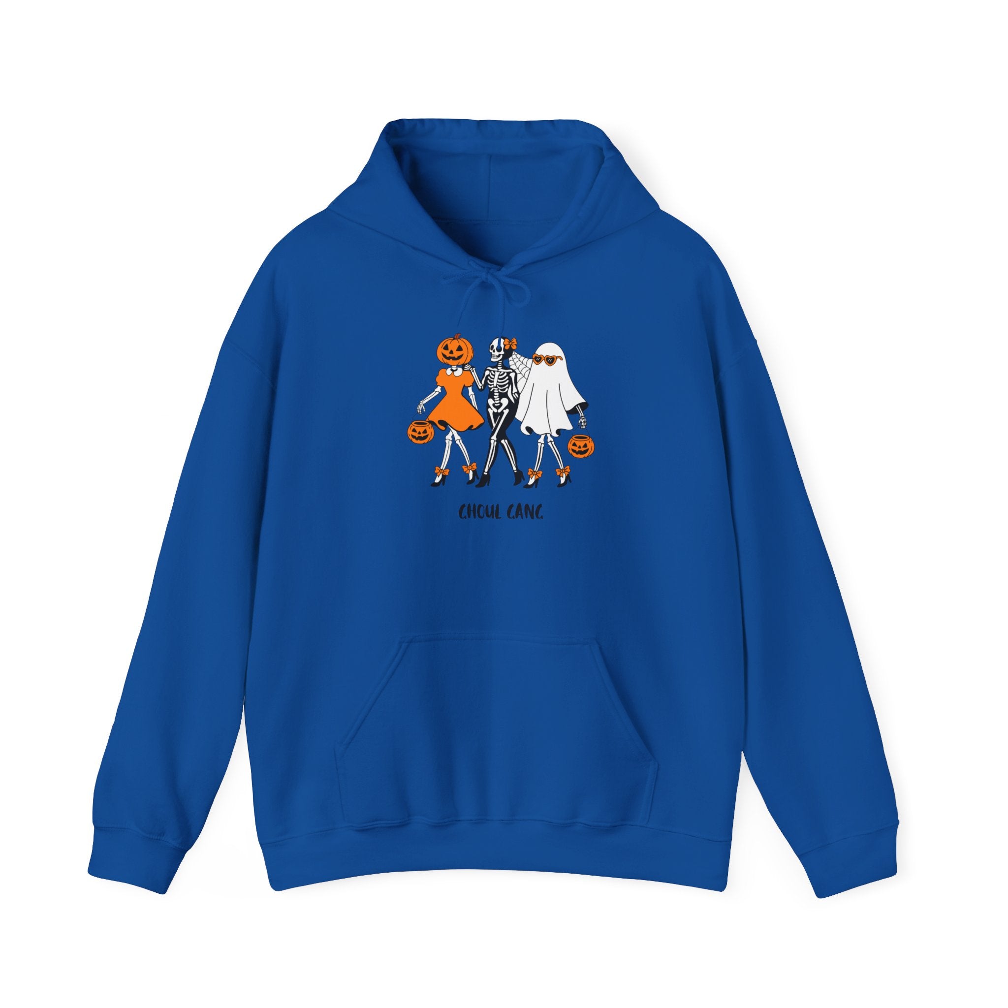 Halloween Themed Hoodie with Cute Characters