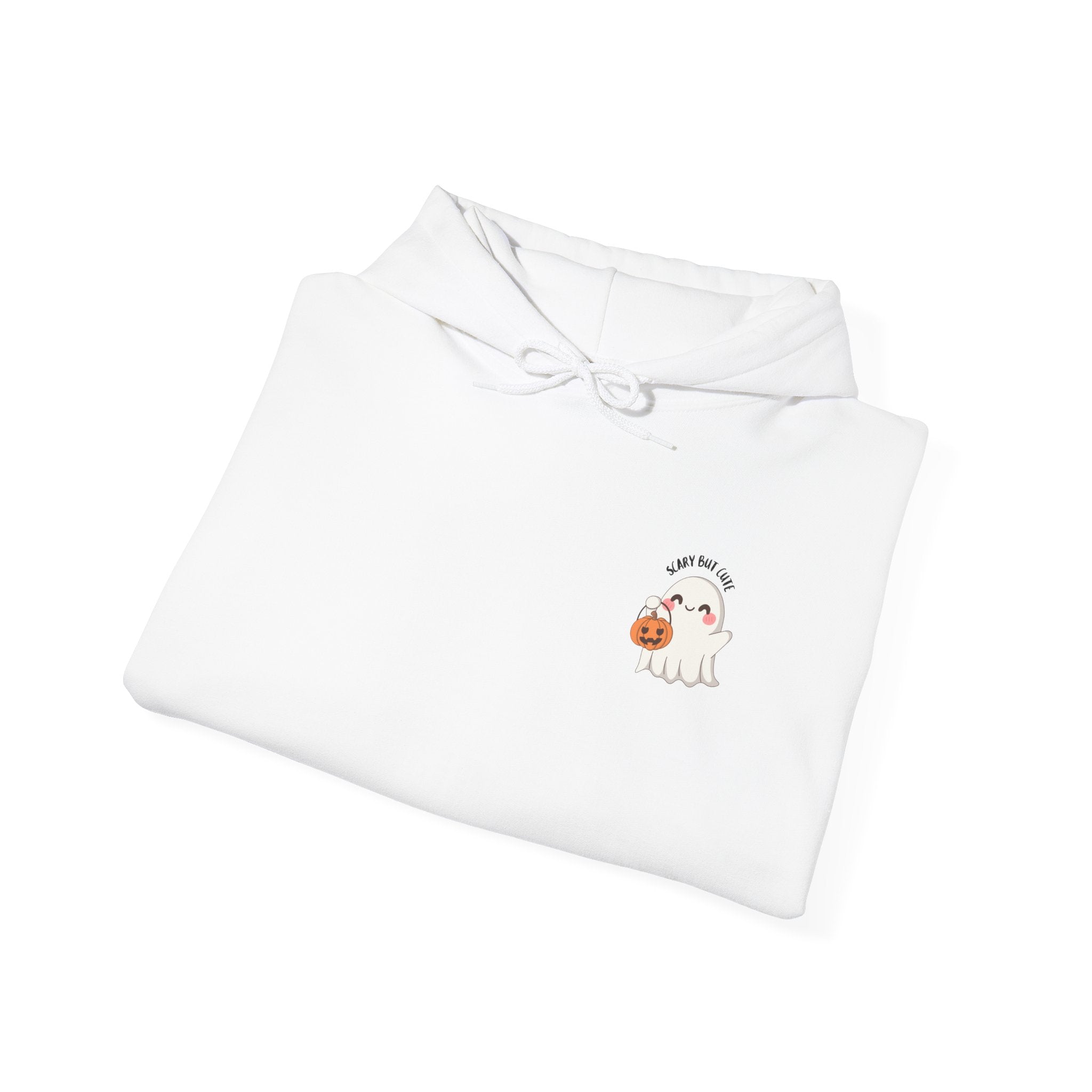 Halloween Ghost Hoodie – Cute Unisex Sweatshirt for Spooky Season