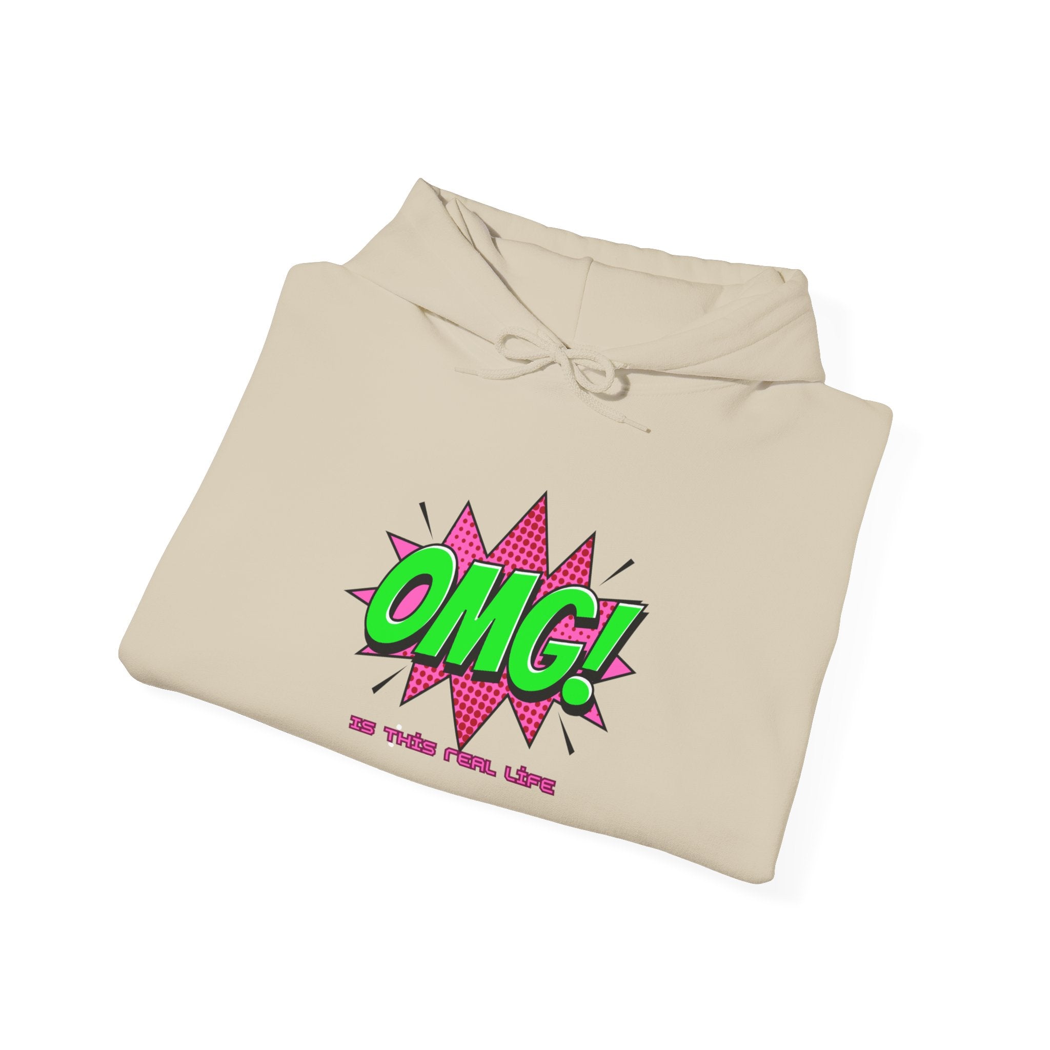 OMG Is This Real Life Hoodie funny comic design unisex sweatshirt