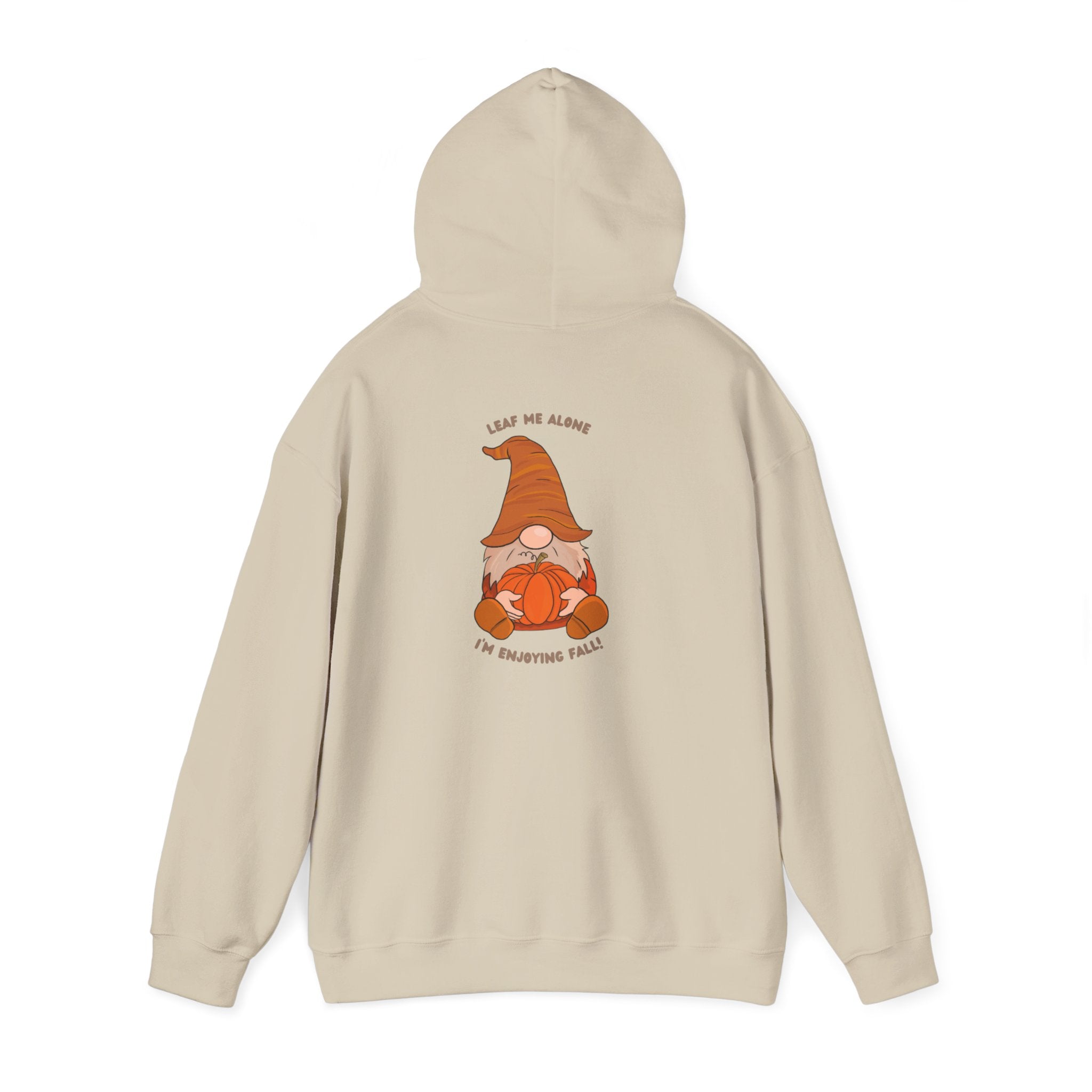 Autumn Gnome Hoodie – Cozy Unisex Sweatshirt with Cute Gnome Design
