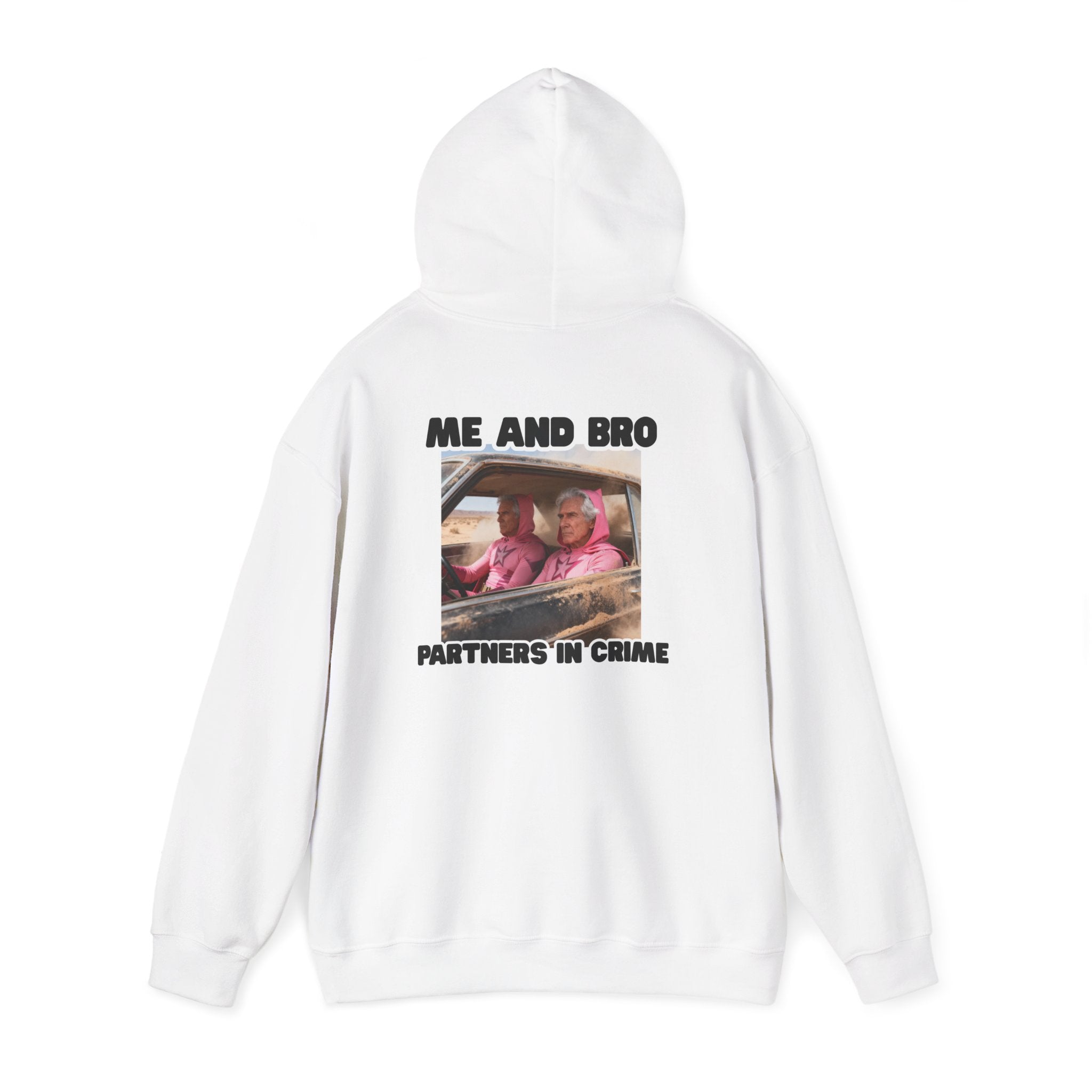 Partner in Crime Unisex Hoodie – Funny Bestie Sweatshirt