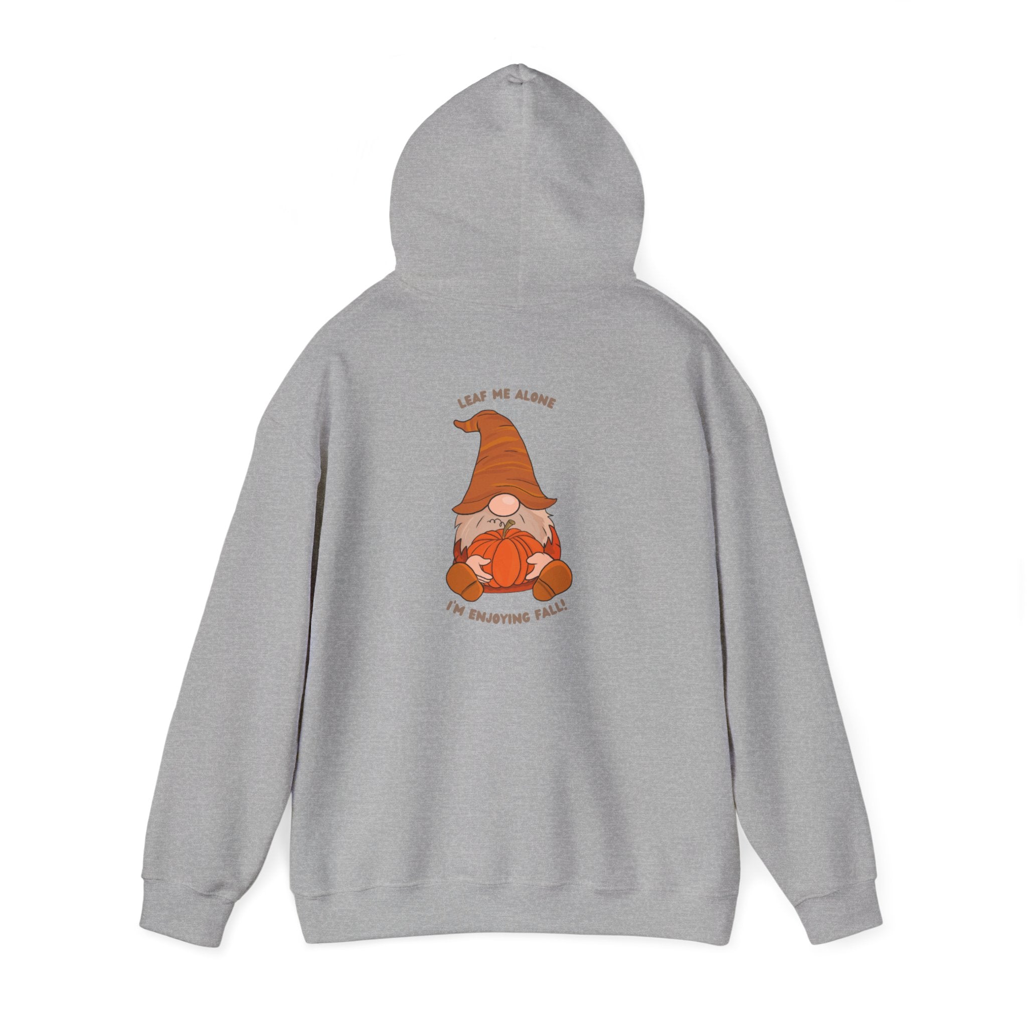 Autumn Gnome Hoodie – Cozy Unisex Sweatshirt with Cute Gnome Design