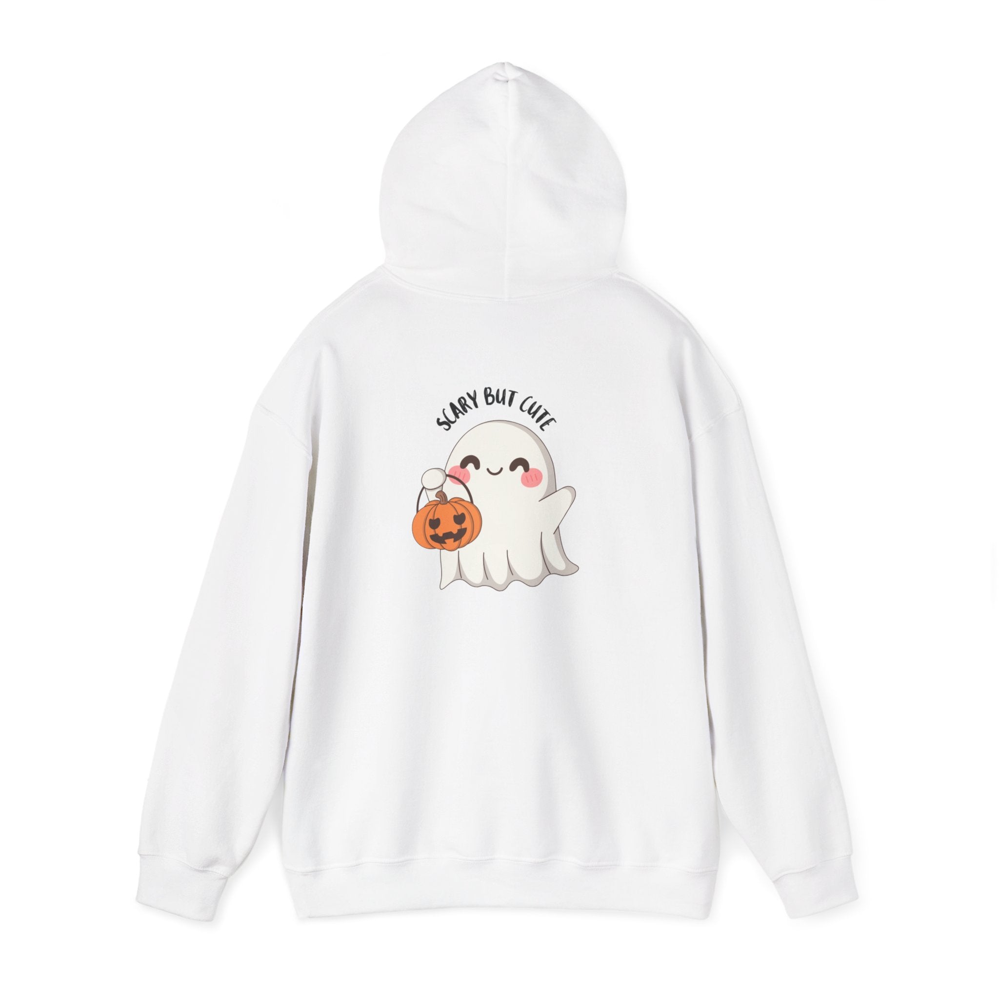 Halloween Ghost Hoodie – Cute Unisex Sweatshirt for Spooky Season