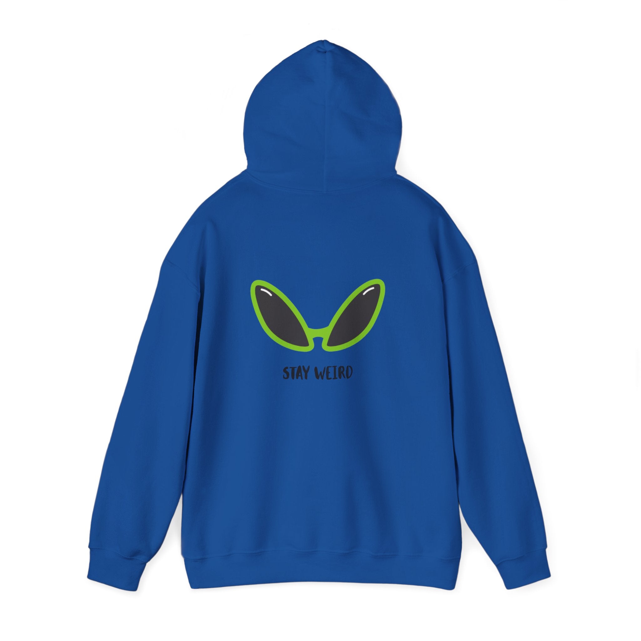 Stay Weird Alien Hoodie – Funny Unisex Sweatshirt for Friends