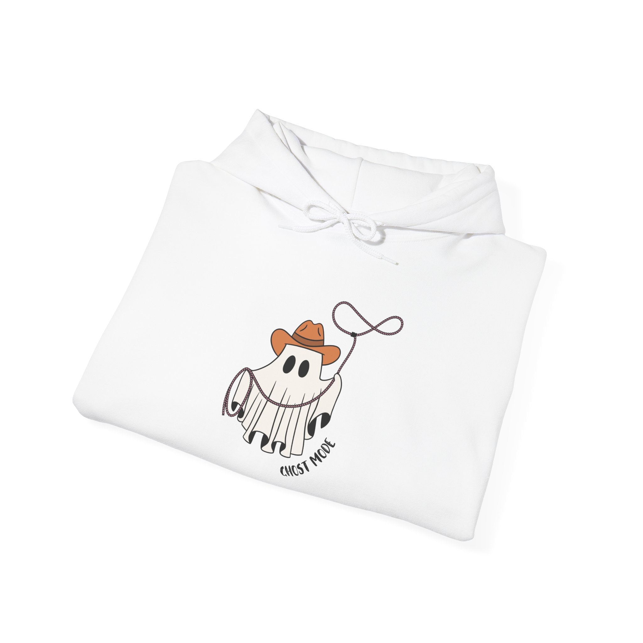 Whimsical Ghost Hoodie – Funny Unisex Sweatshirt for Halloween