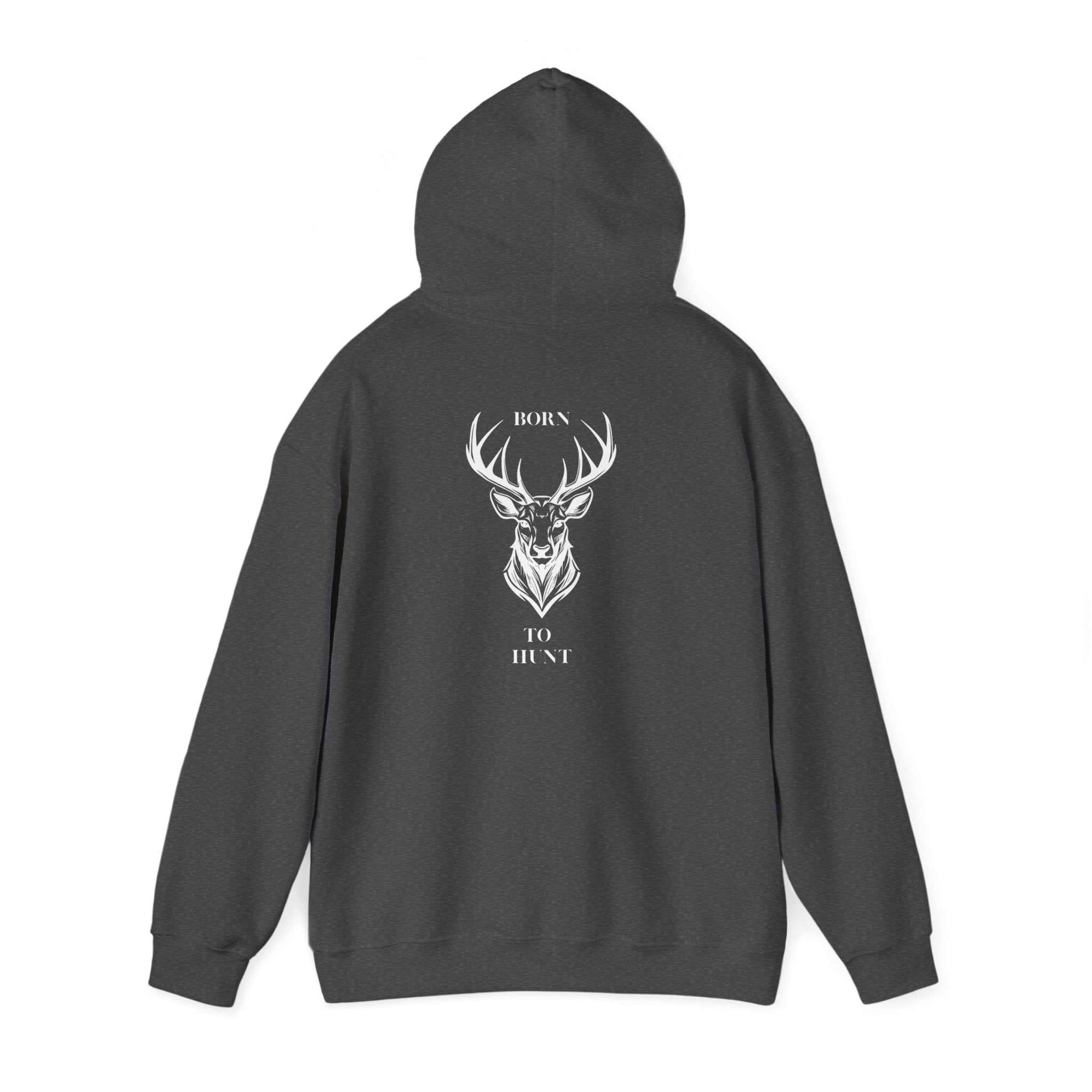 Born to Hunt Hoodie unisex outdoor sweatshirt for hunters and nature lovers
