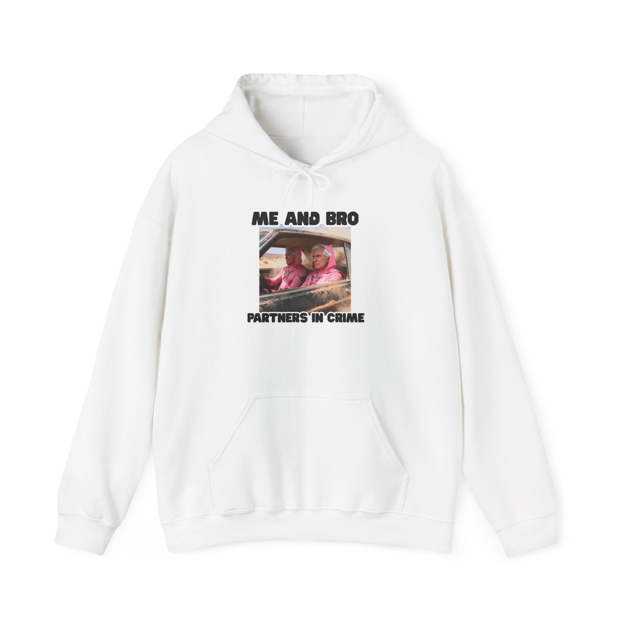 Partner in Crime Unisex Hoodie – Funny Bestie Sweatshirt