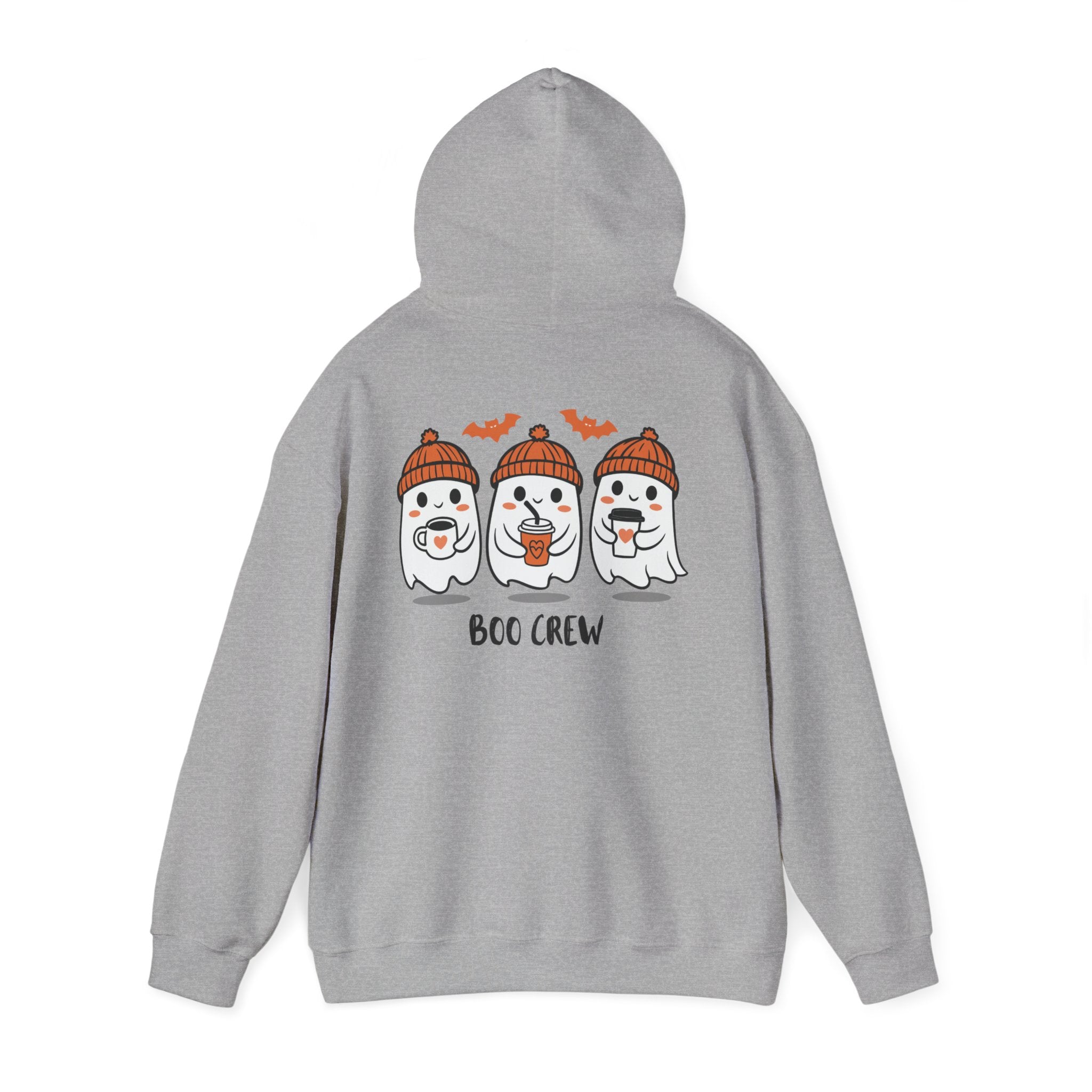 Halloween Boo Crew Sweatshirt – Cozy Unisex Hoodie for Fall