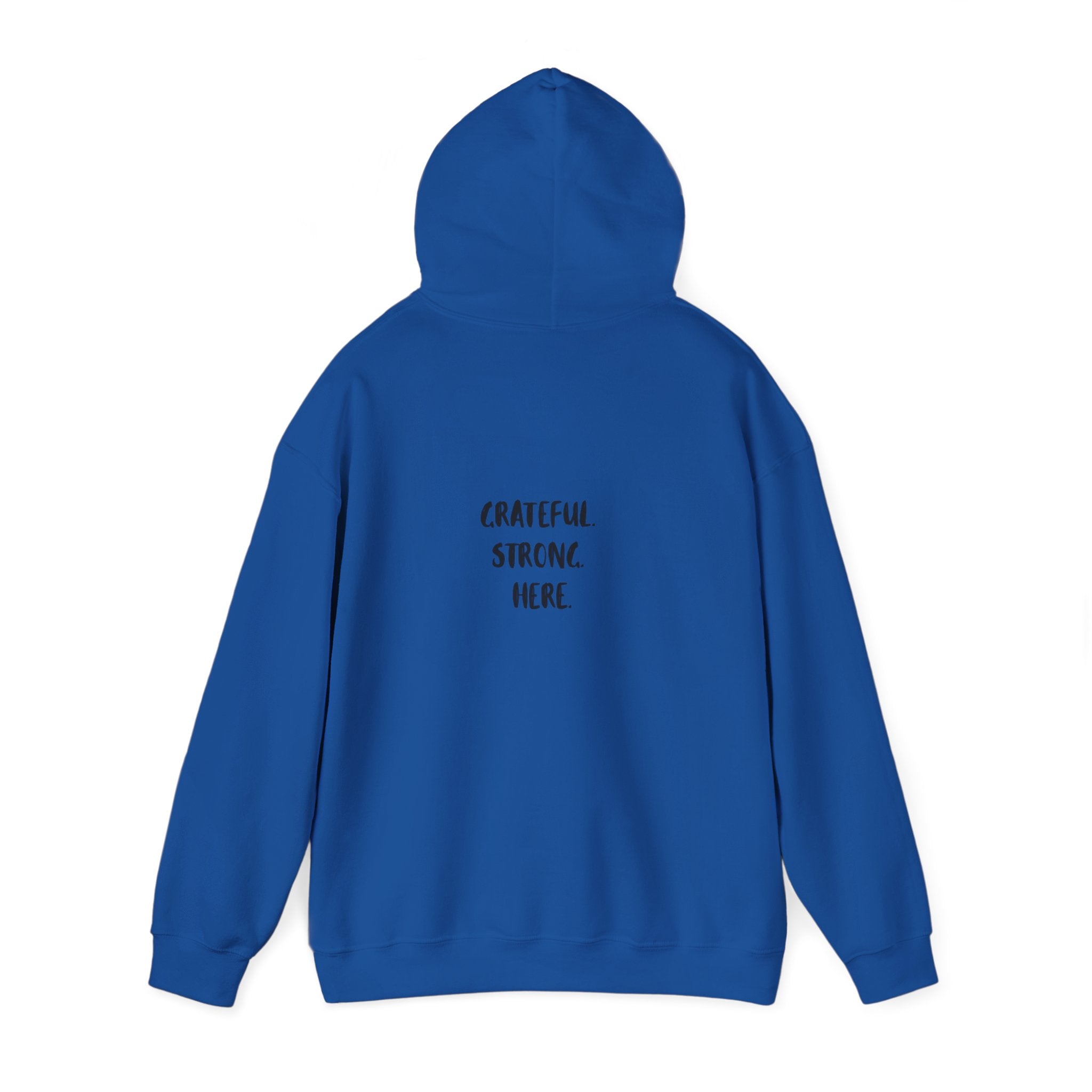 Grateful Strong Unisex Hoodie – motivational sweatshirt gift