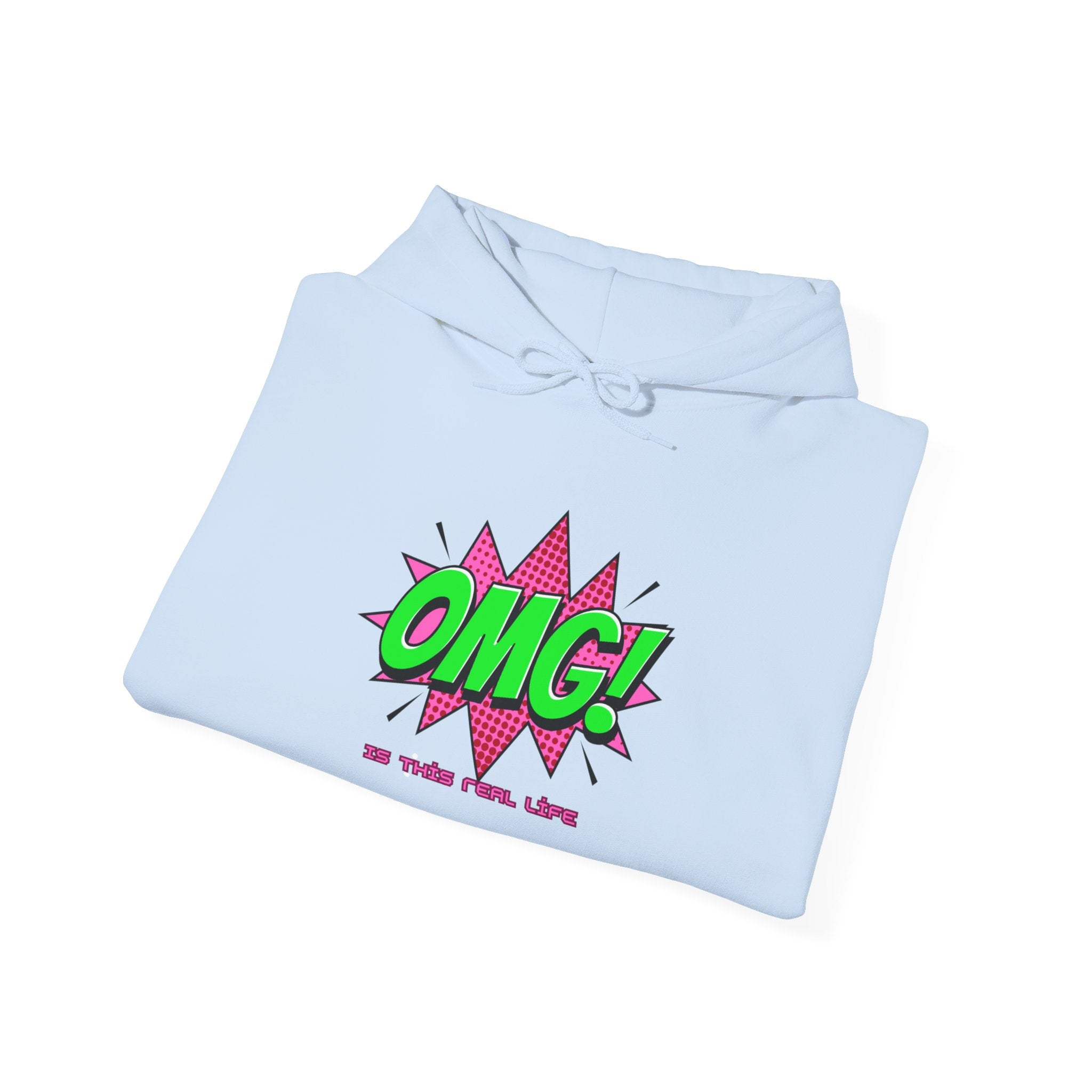 OMG Is This Real Life Hoodie funny comic design unisex sweatshirt