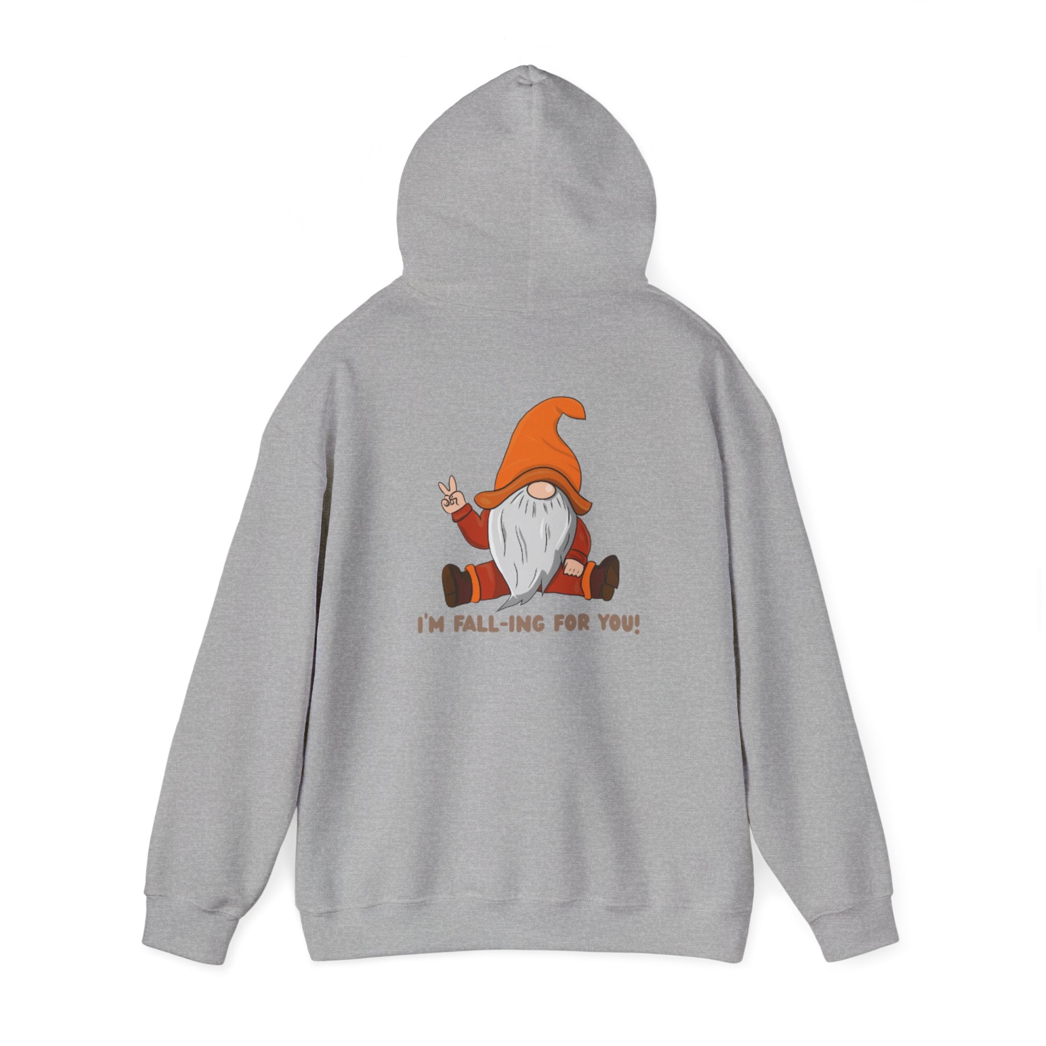 Fall Gnome Hoodie – Cozy Unisex Sweatshirt with Cute Gnome Design