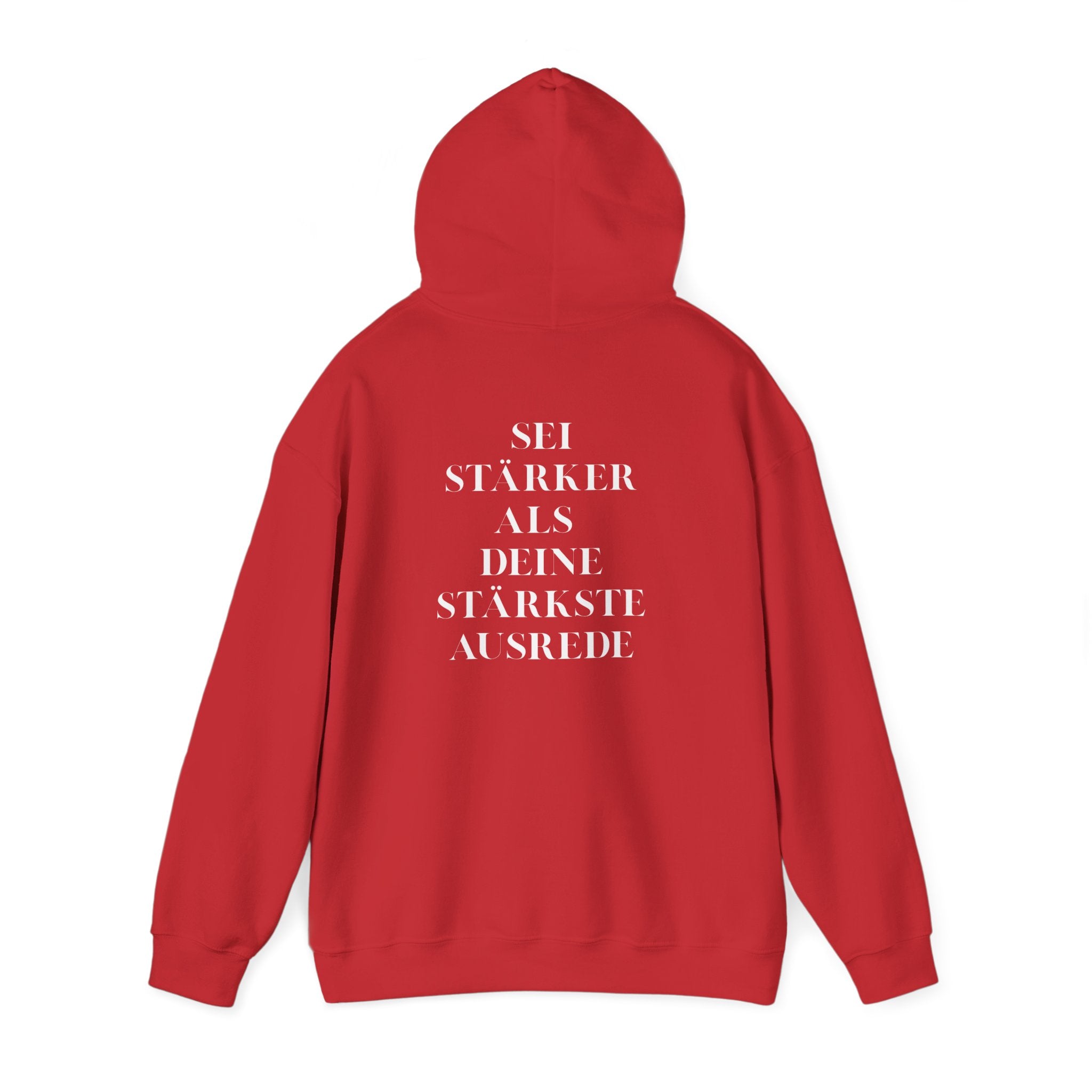 Be Stronger Than Your Excuses Unisex Hoodie motivational sweatshirt