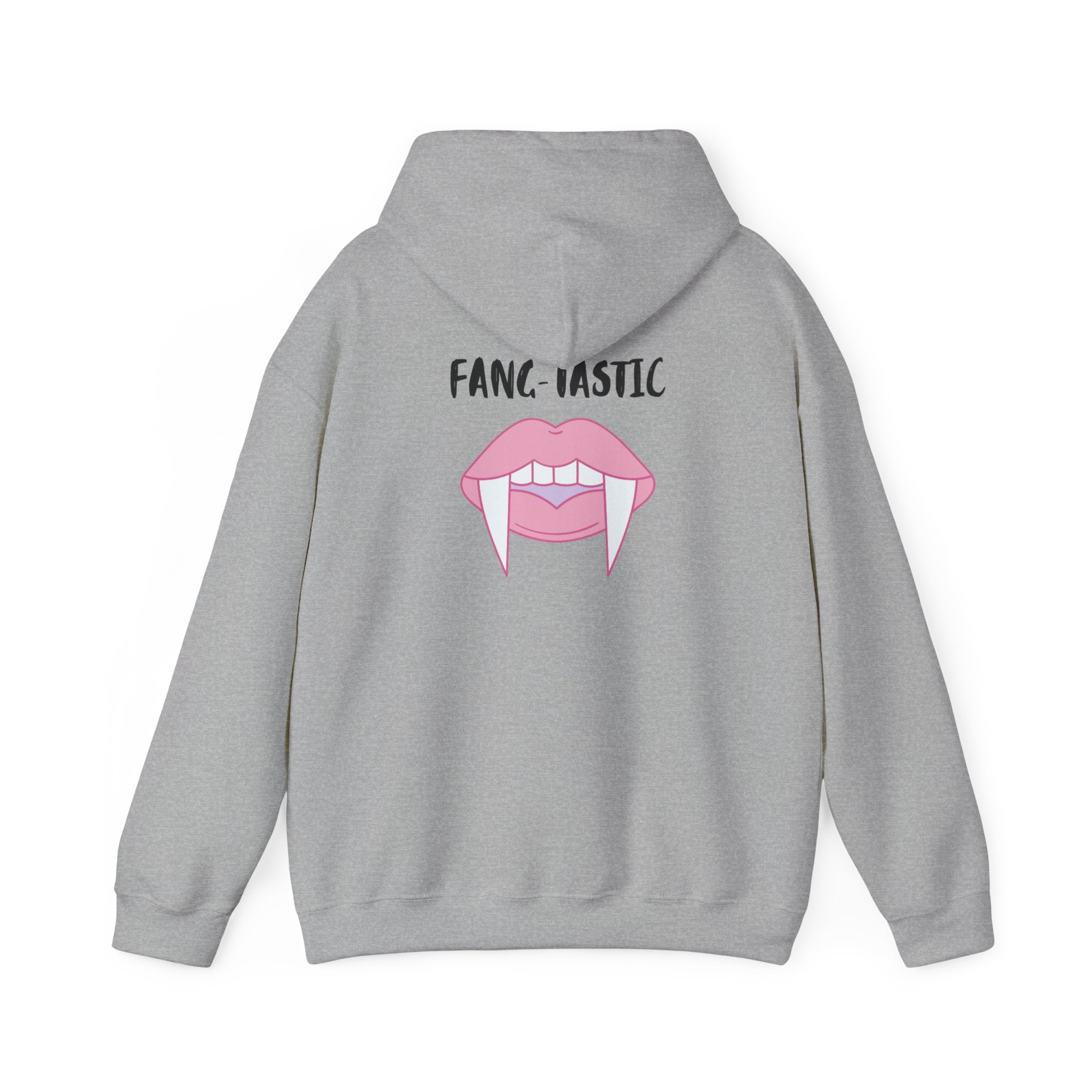 Fang-Tastic Unisex Hoodie – Cozy Vampire Sweatshirt for Halloween