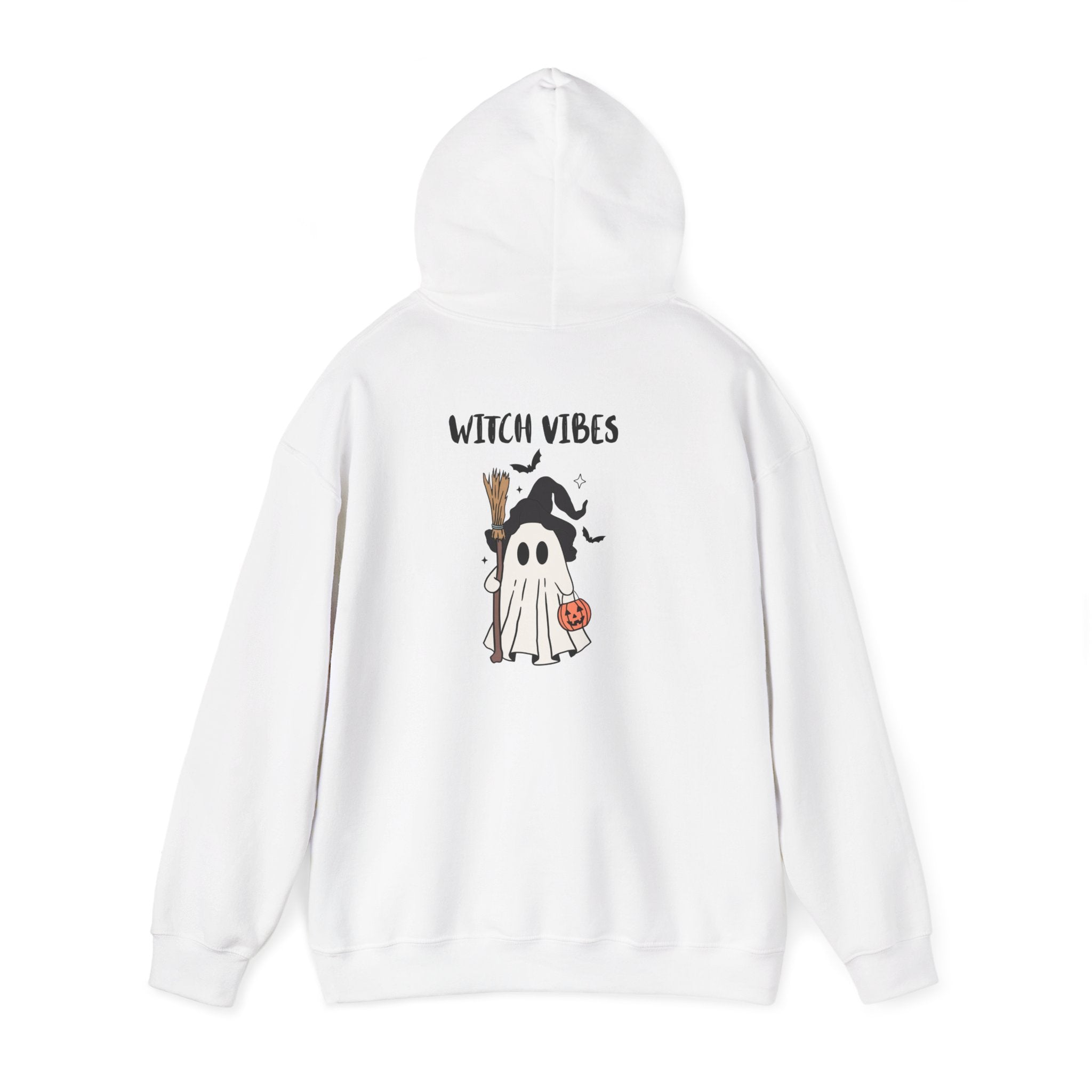 Witch Vibes Hoodie – Cozy Unisex Sweatshirt for Halloween & Fall