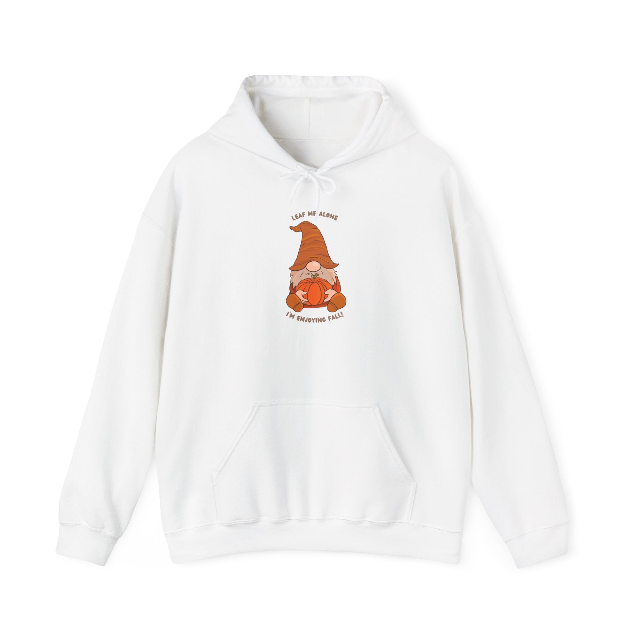 Autumn Gnome Hoodie – Cozy Unisex Sweatshirt with Cute Gnome Design