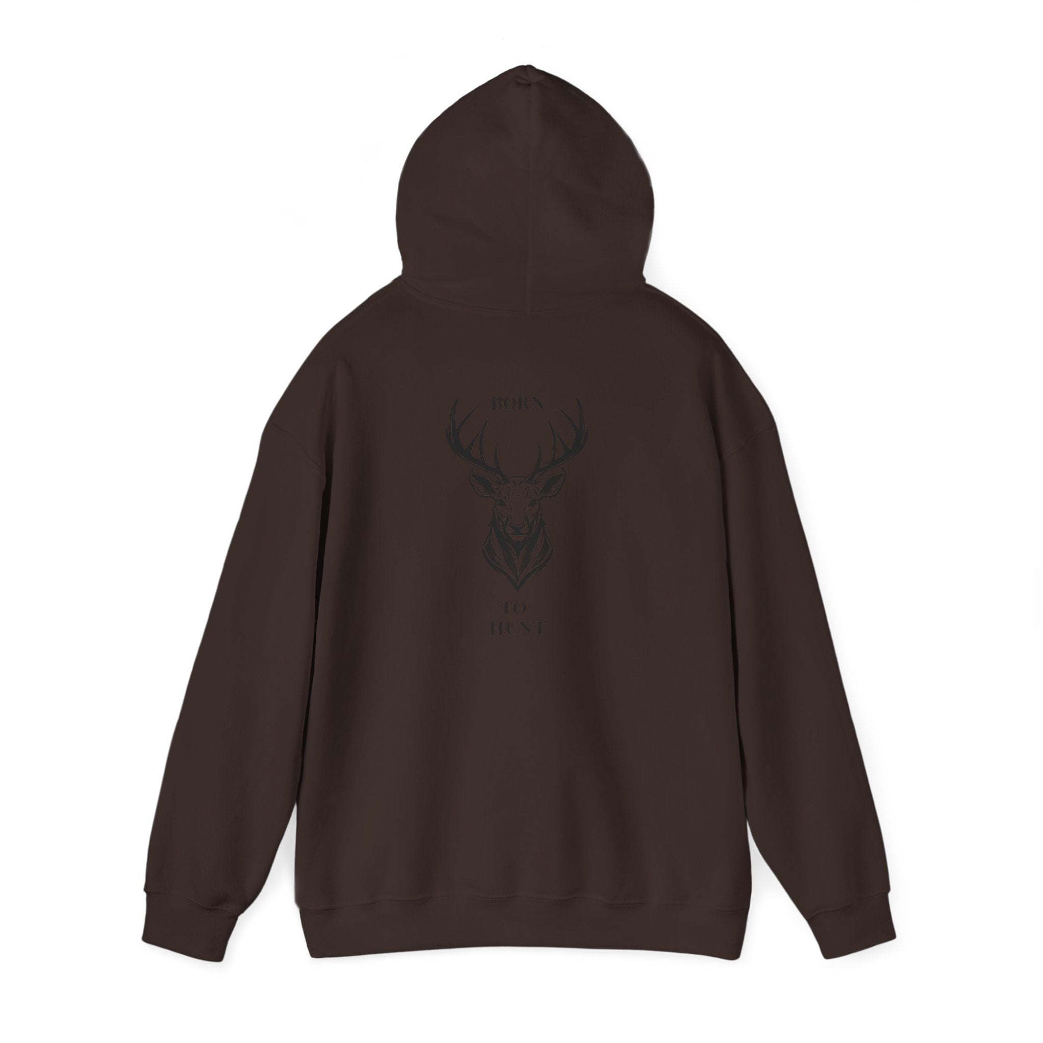 Born to Hunt Hoodie with Deer Design for Outdoor and Nature Lovers
