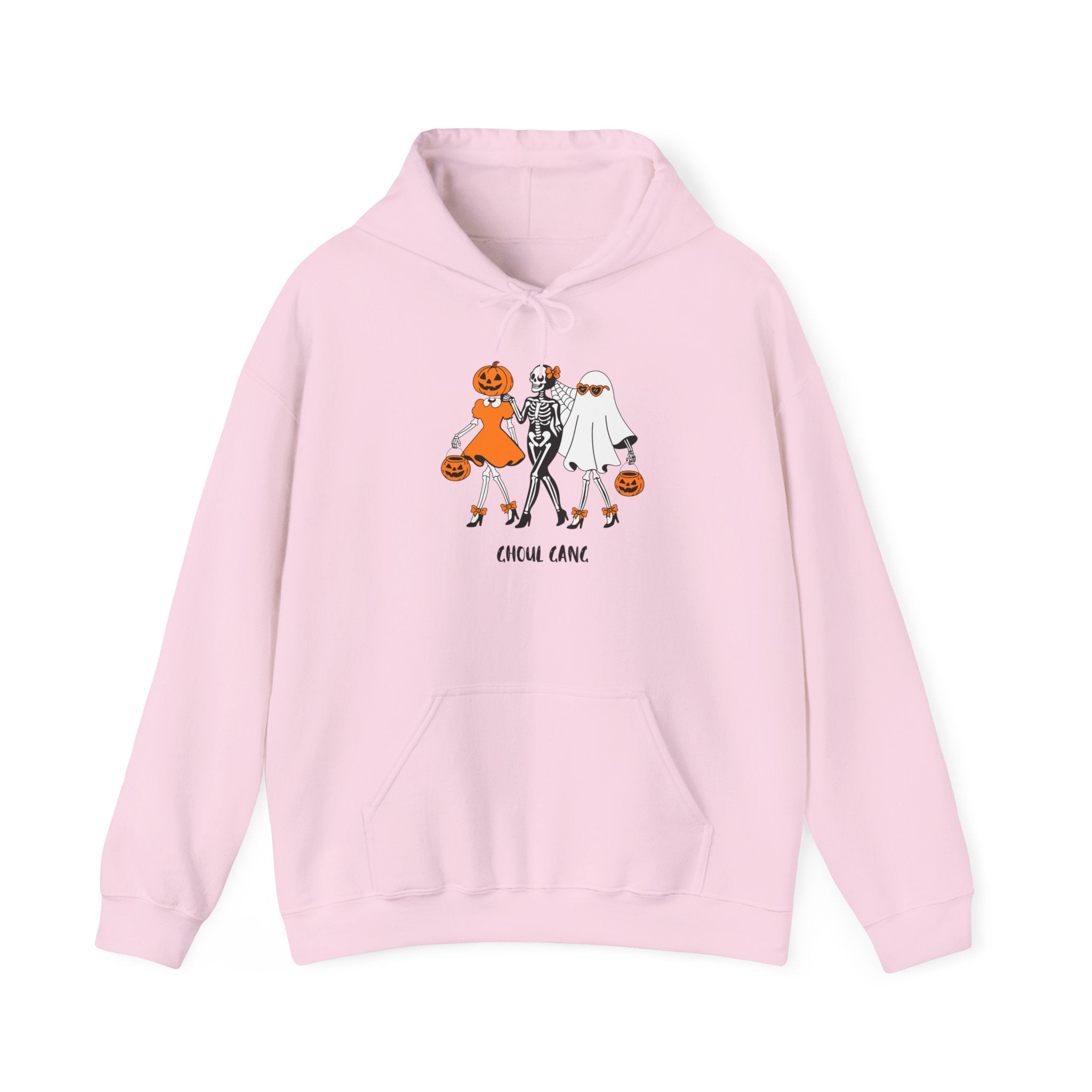 Halloween Themed Hoodie with Cute Characters