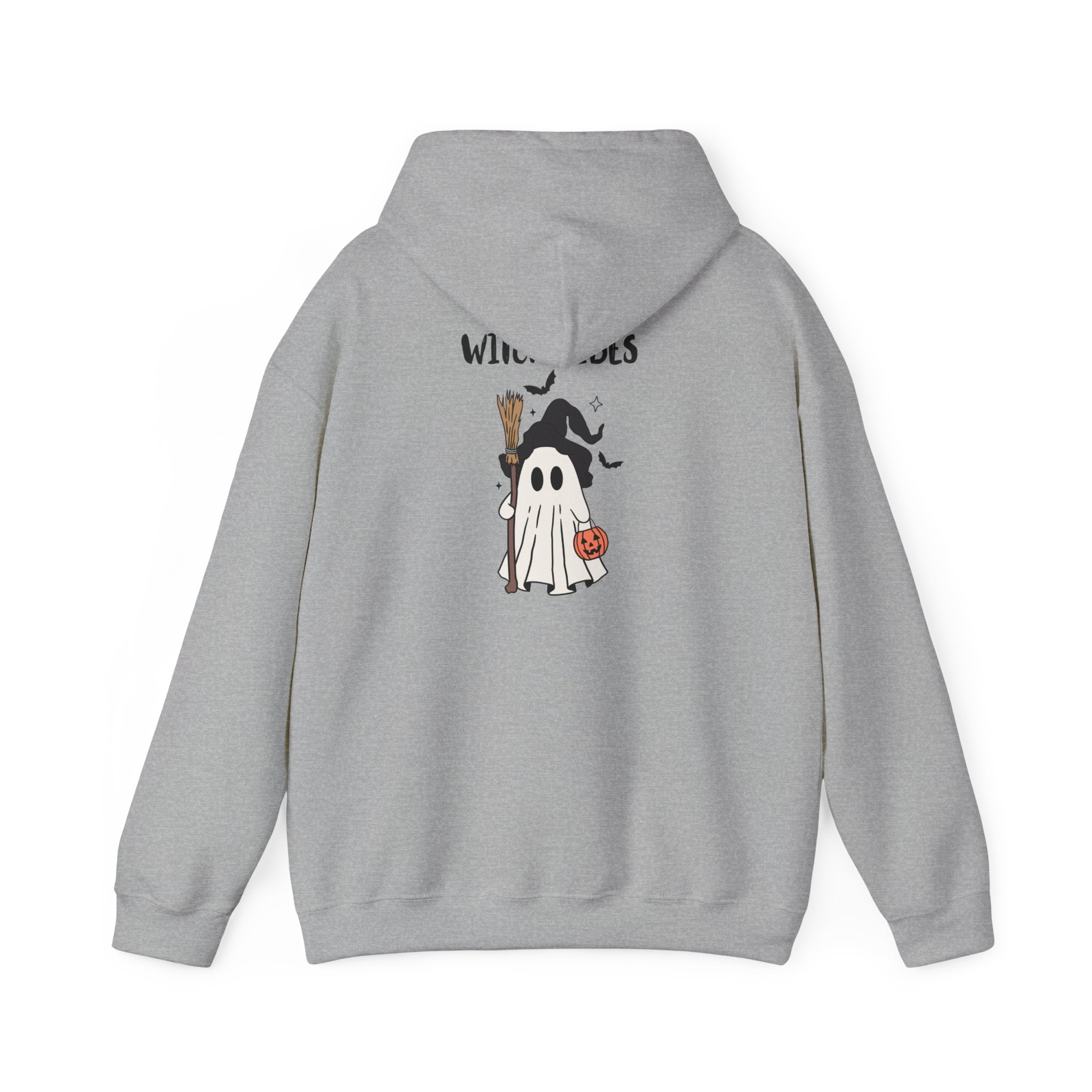 Witch Vibes Hoodie – Cozy Unisex Sweatshirt for Halloween & Fall