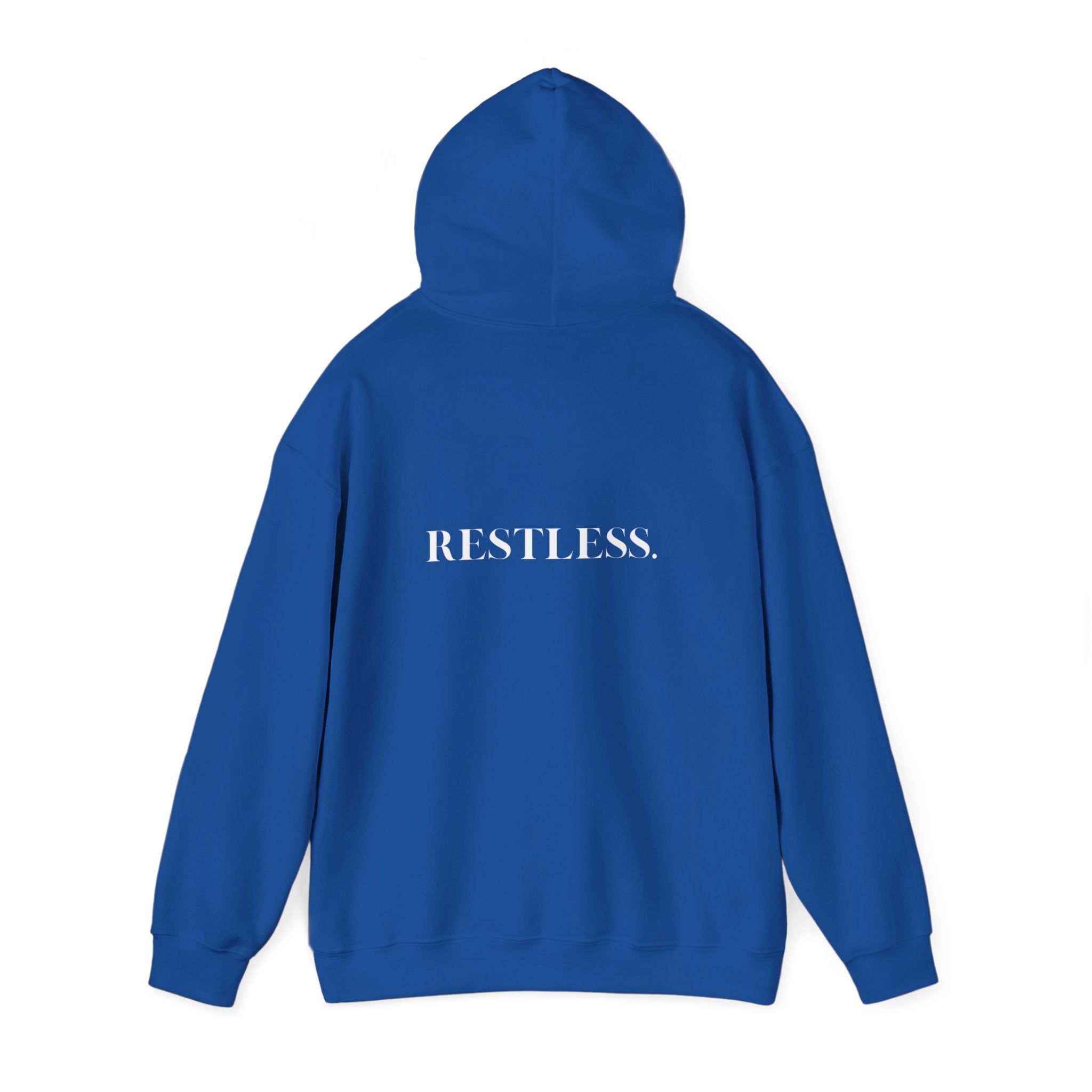Restless Unisex Hoodie – motivational cozy sweatshirt for dreamers