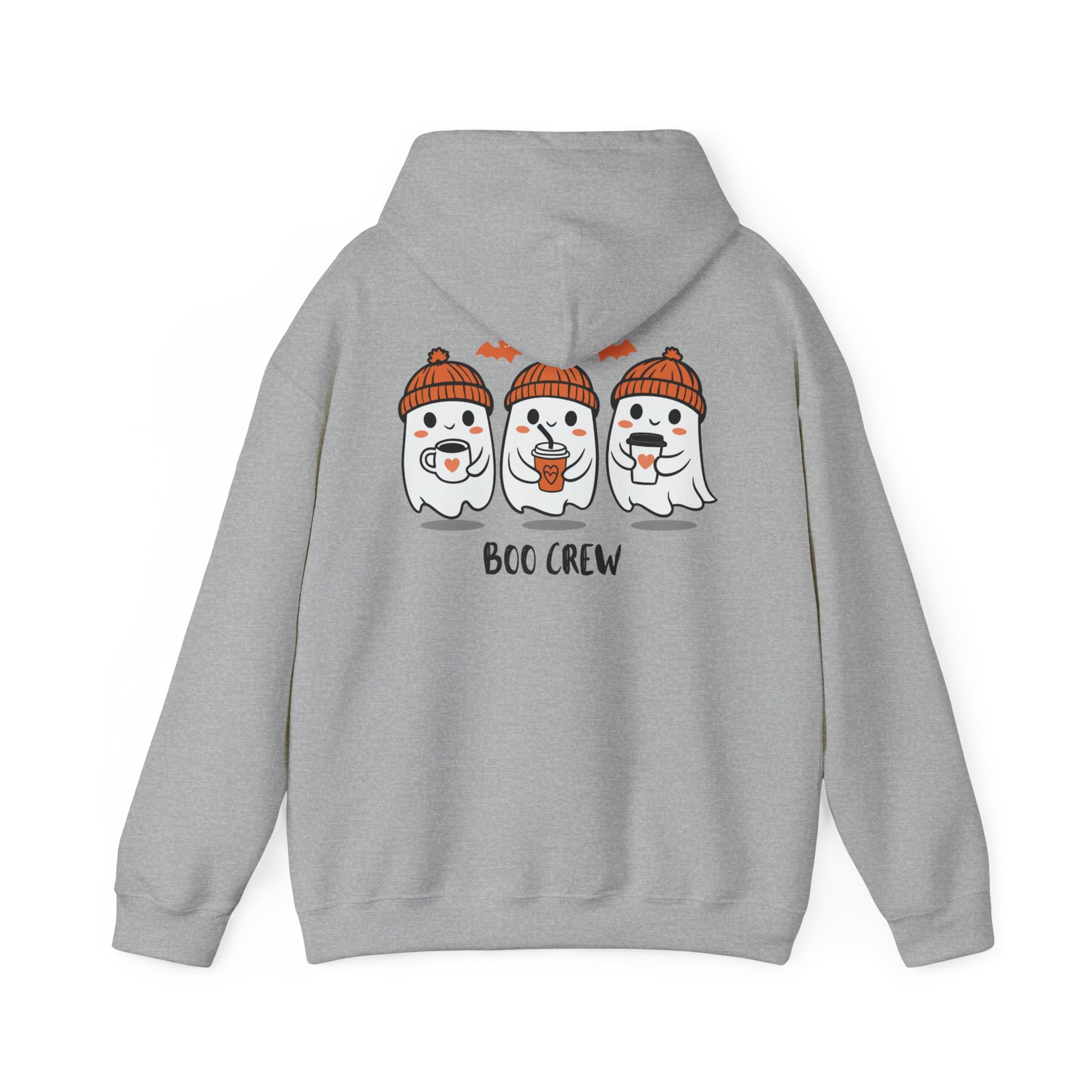 Halloween Boo Crew Sweatshirt – Cozy Unisex Hoodie for Fall