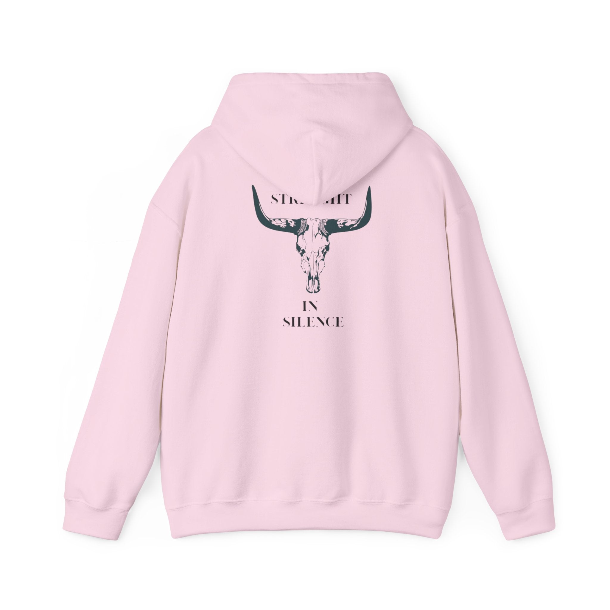 Boho Bull Skull Hoodie unisex western sweatshirt for cow lovers
