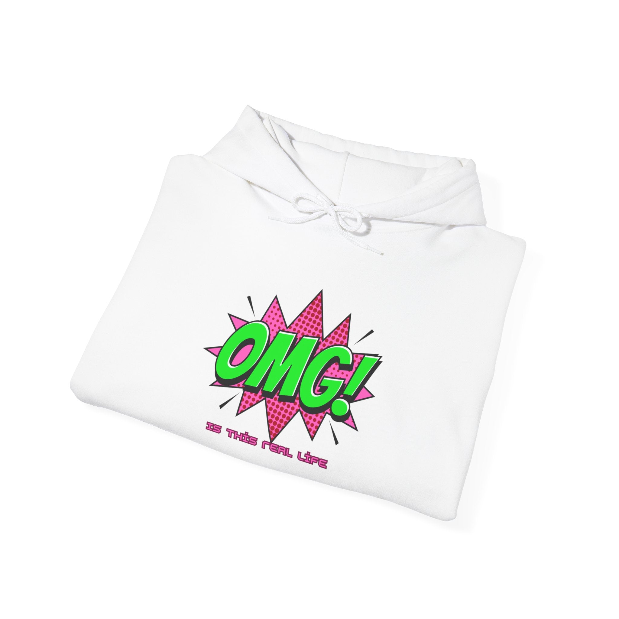 OMG Is This Real Life Hoodie funny comic design unisex sweatshirt