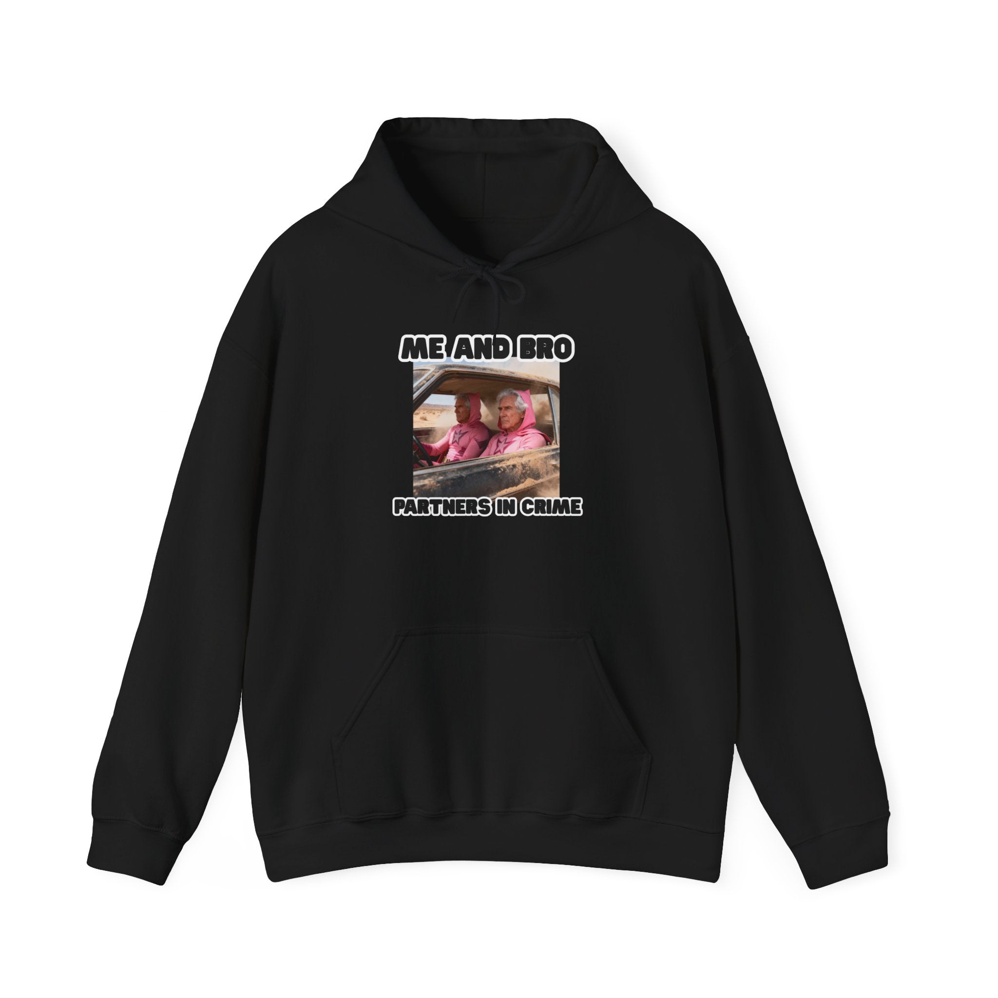 Partner in Crime Unisex Hoodie – Funny Bestie Sweatshirt