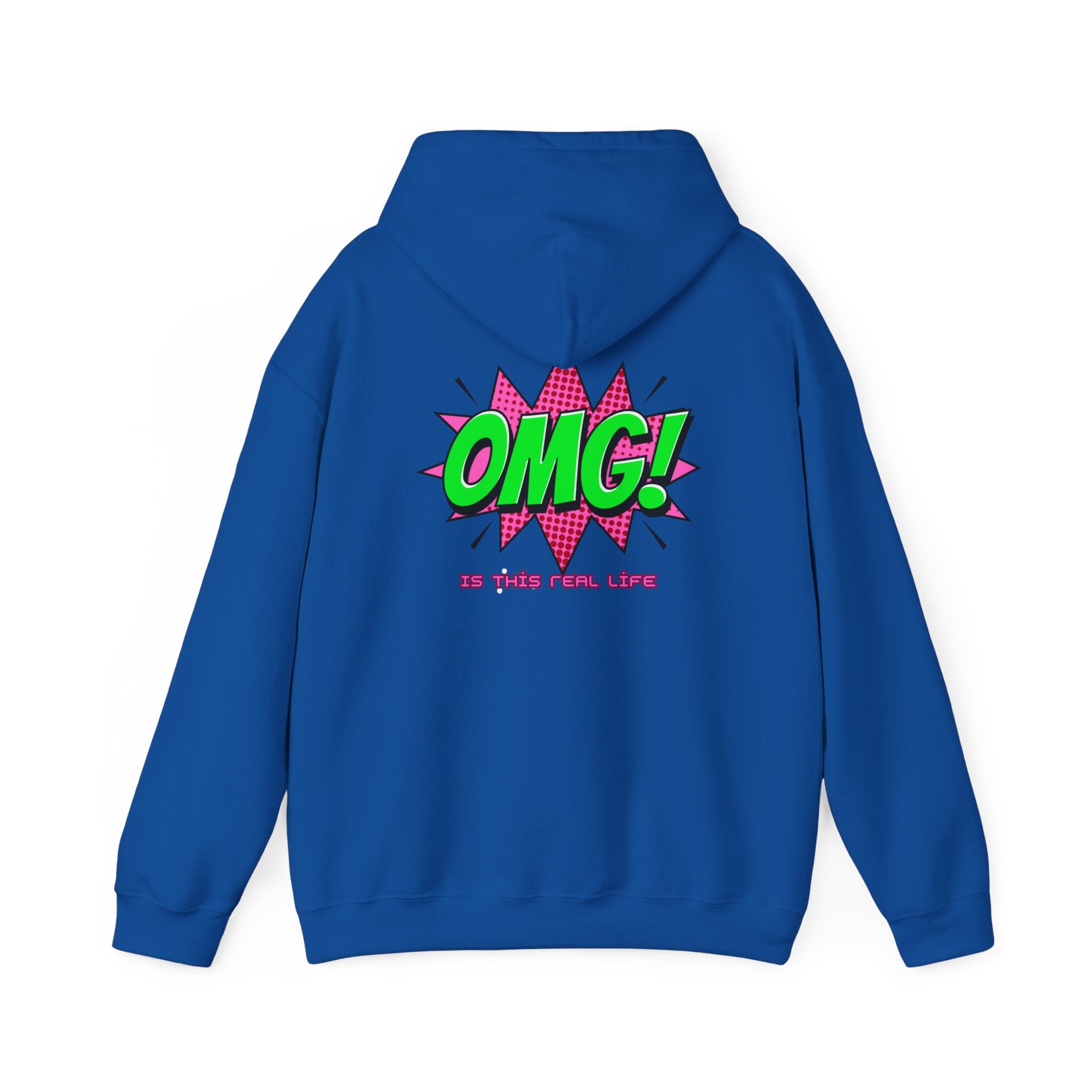 OMG Is This Real Life Hoodie funny comic design unisex sweatshirt