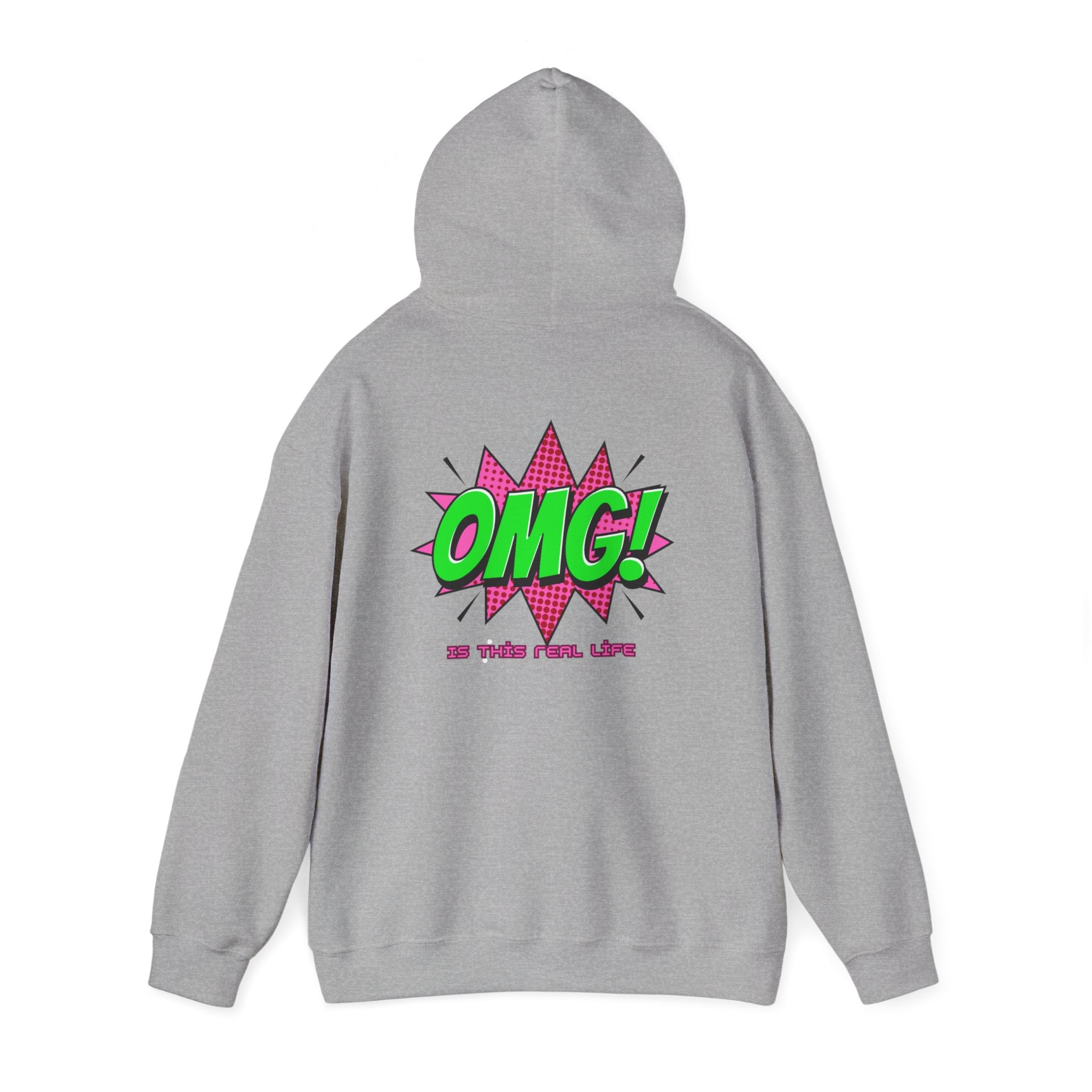 OMG Is This Real Life Hoodie funny comic design unisex sweatshirt