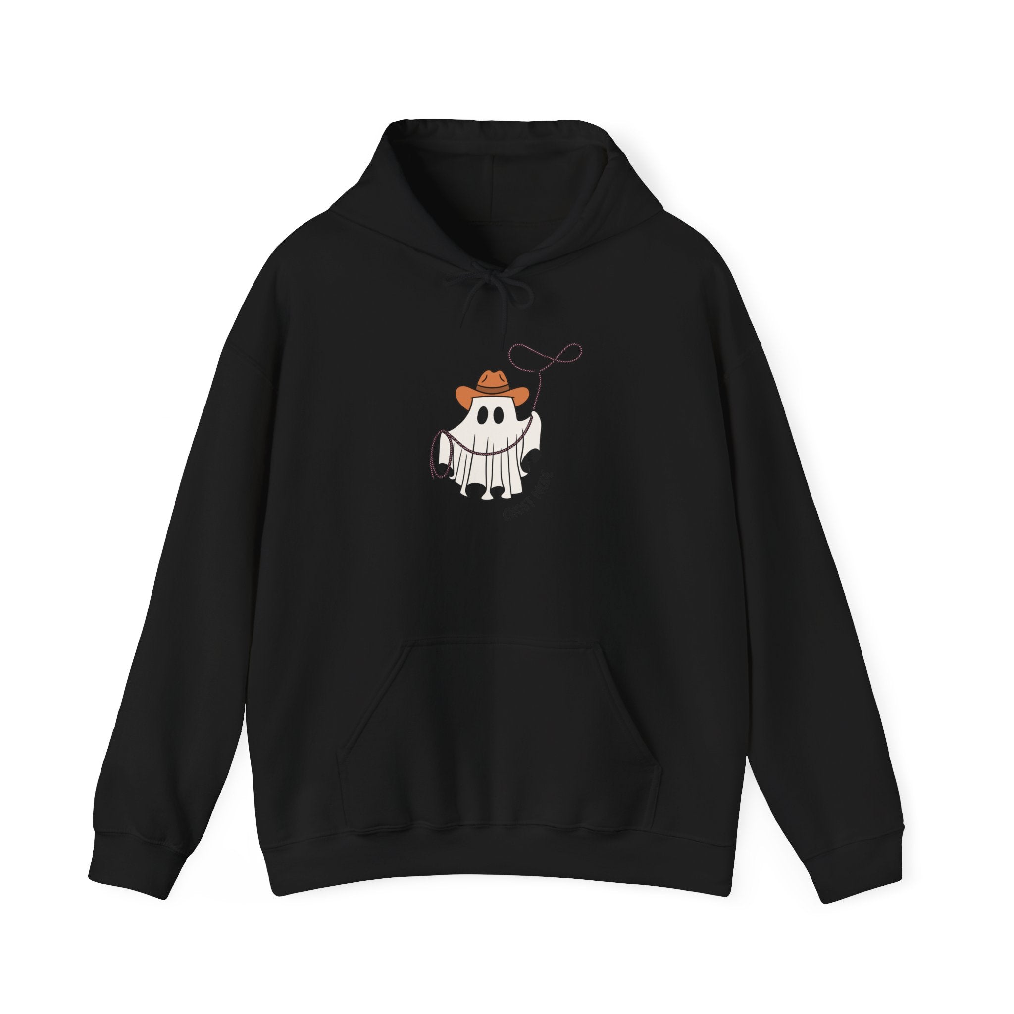 Whimsical Ghost Hoodie – Funny Unisex Sweatshirt for Halloween