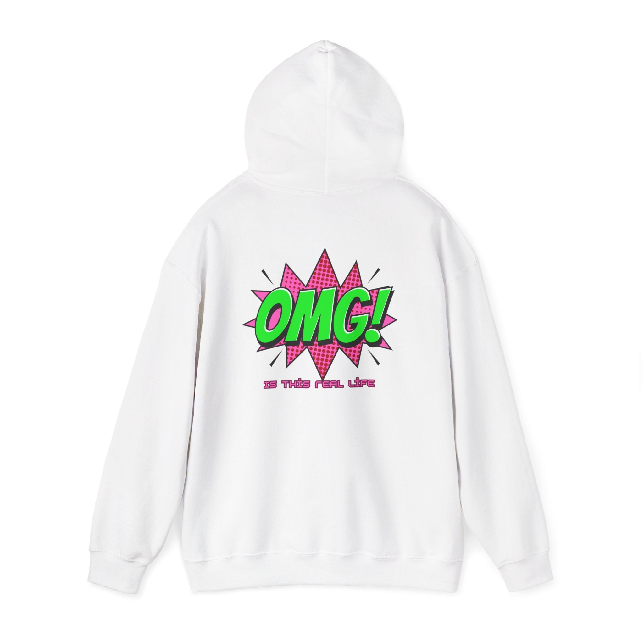 OMG Is This Real Life Hoodie funny comic design unisex sweatshirt