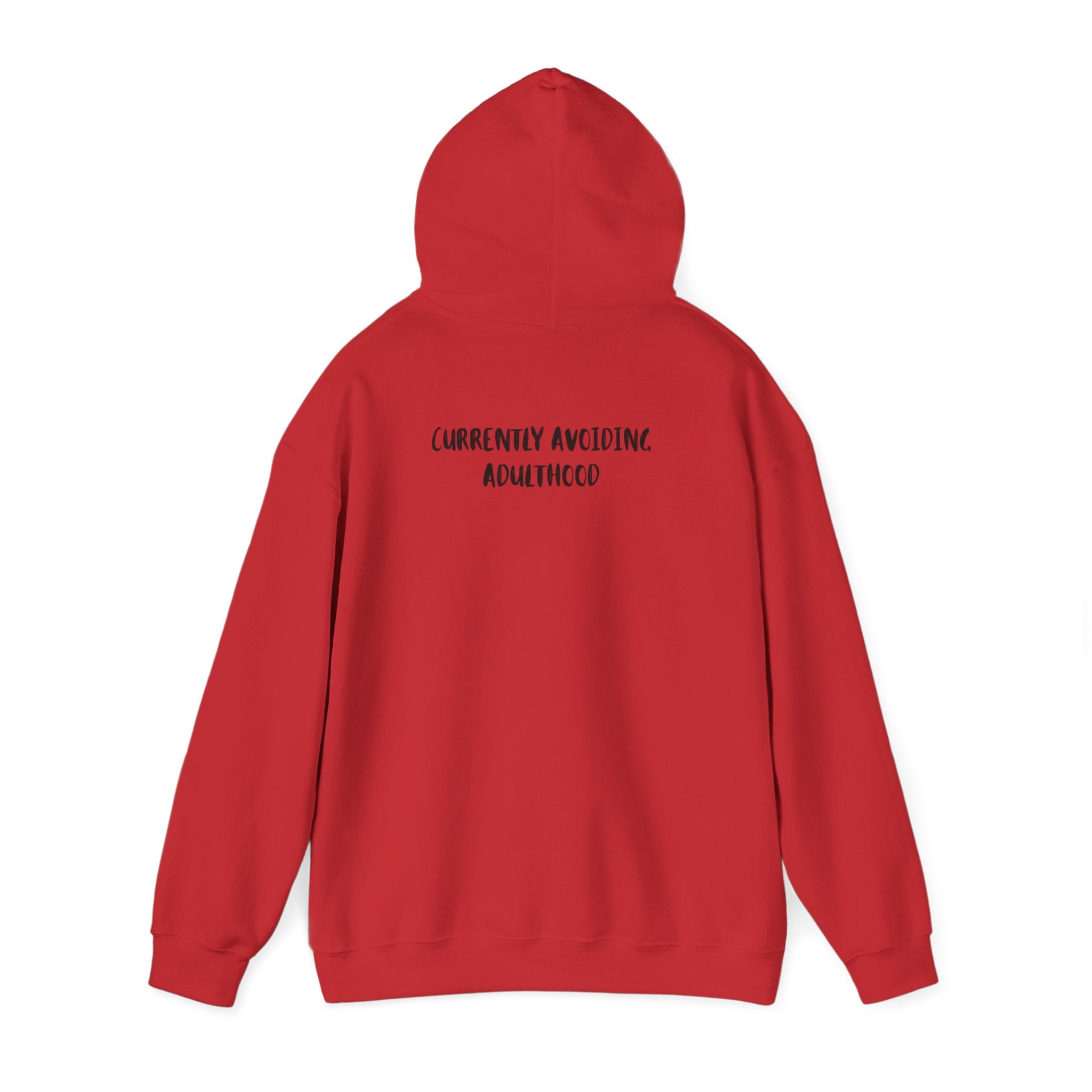 Adulthood Hoodie funny unisex sweatshirt for everyday wear and relaxation