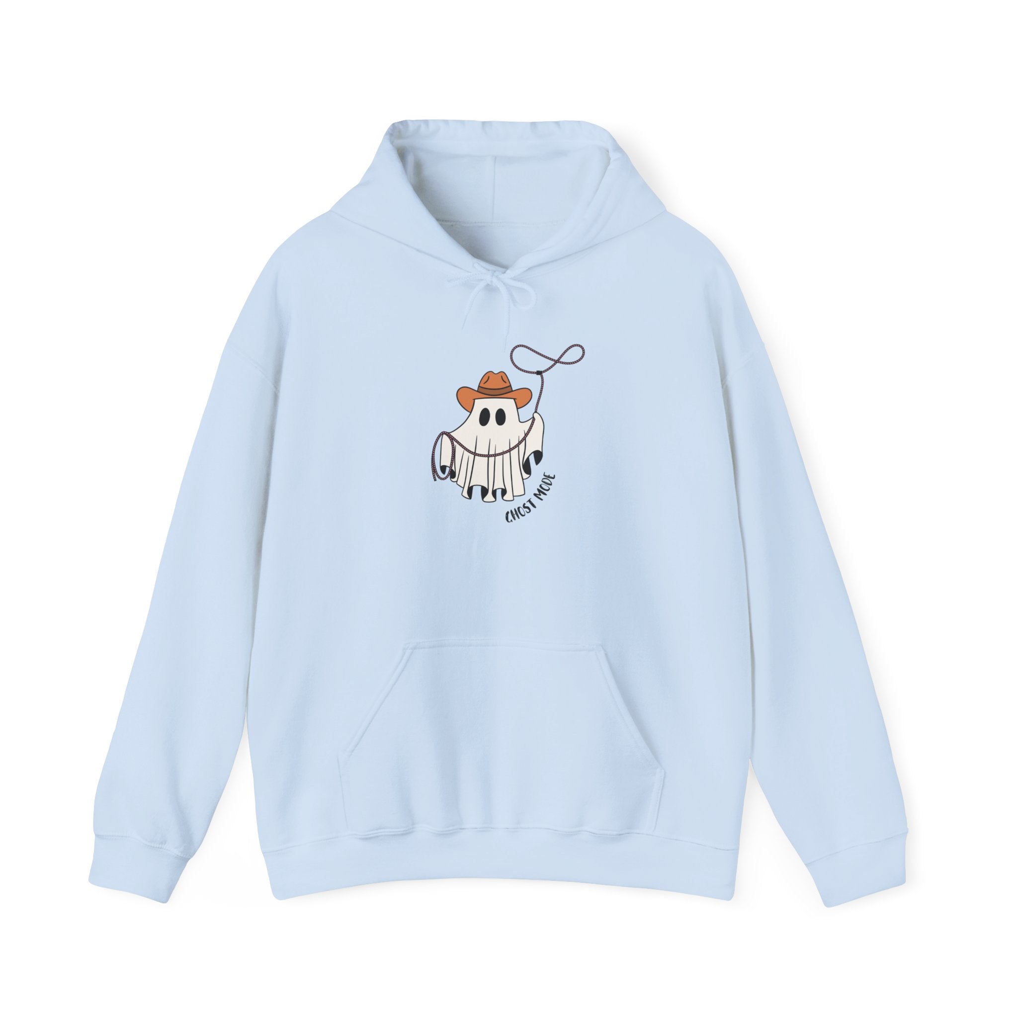 Whimsical Ghost Hoodie – Funny Unisex Sweatshirt for Halloween