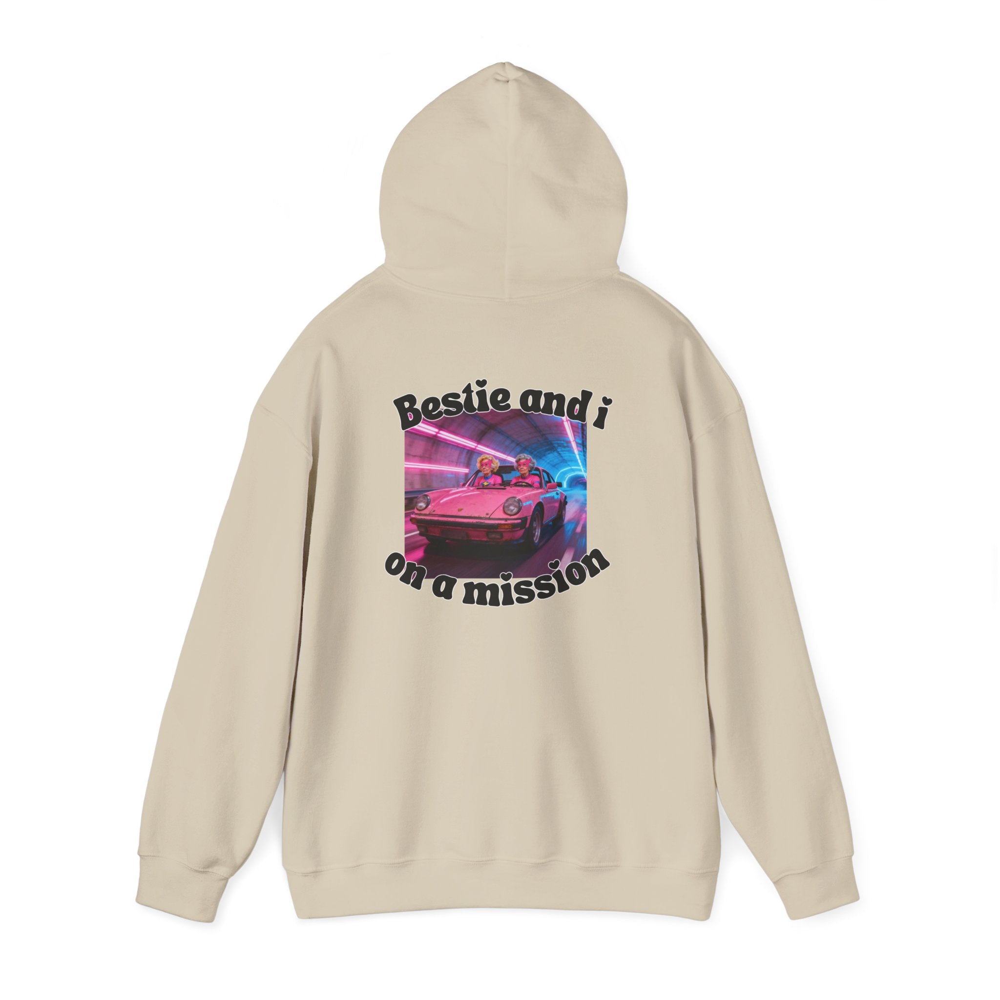 bestie Hooded Sweatshirt | Unisex Sweatshirt for Friends