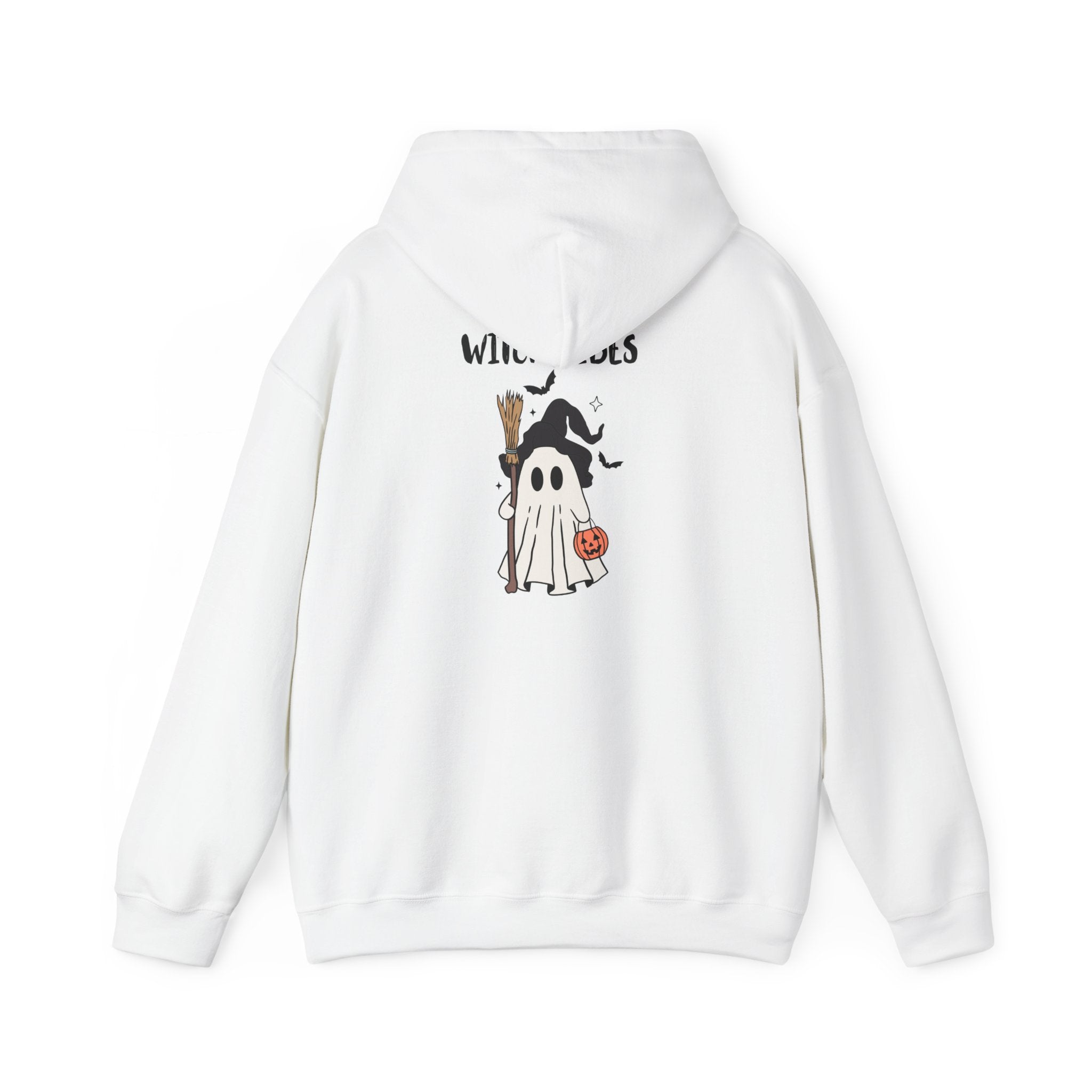 Witch Vibes Hoodie – Cozy Unisex Sweatshirt for Halloween & Fall