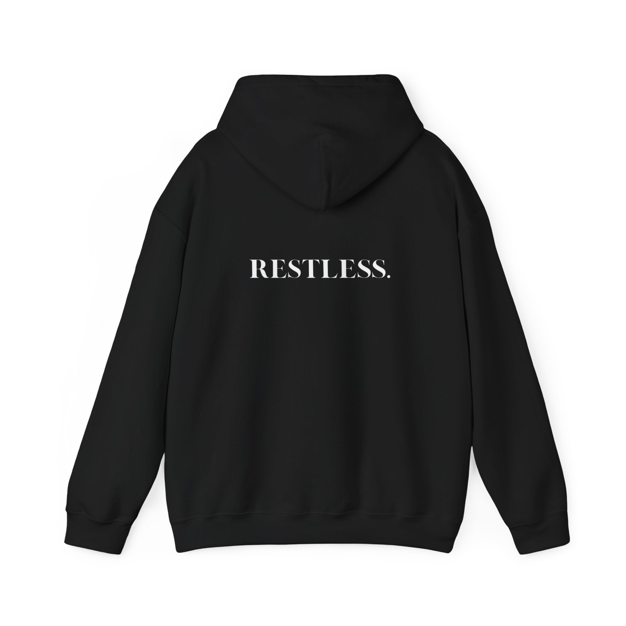 Restless Unisex Hoodie – motivational cozy sweatshirt for dreamers