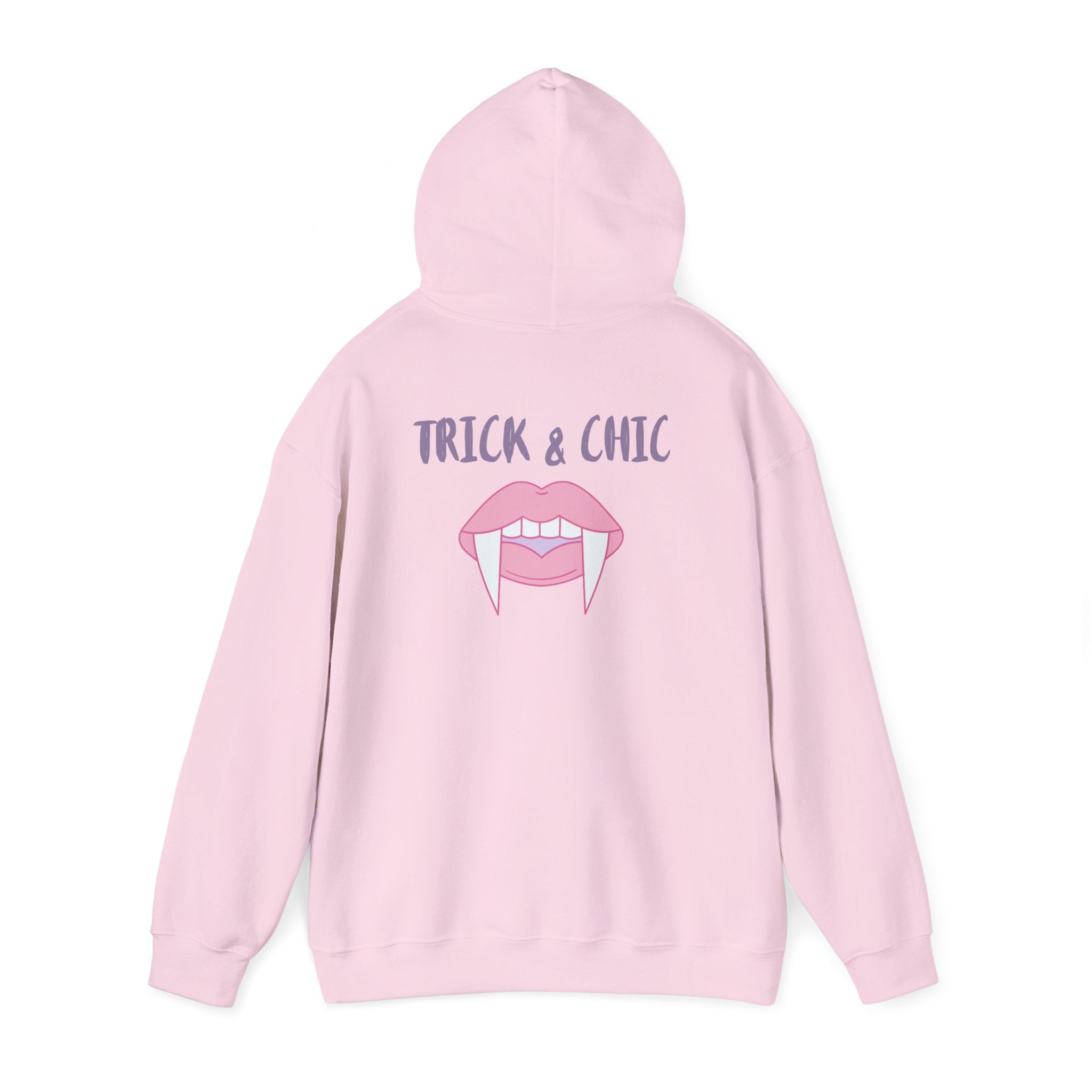 Spooky Chic Hooded Sweatshirt – Cozy Unisex Halloween Hoodie