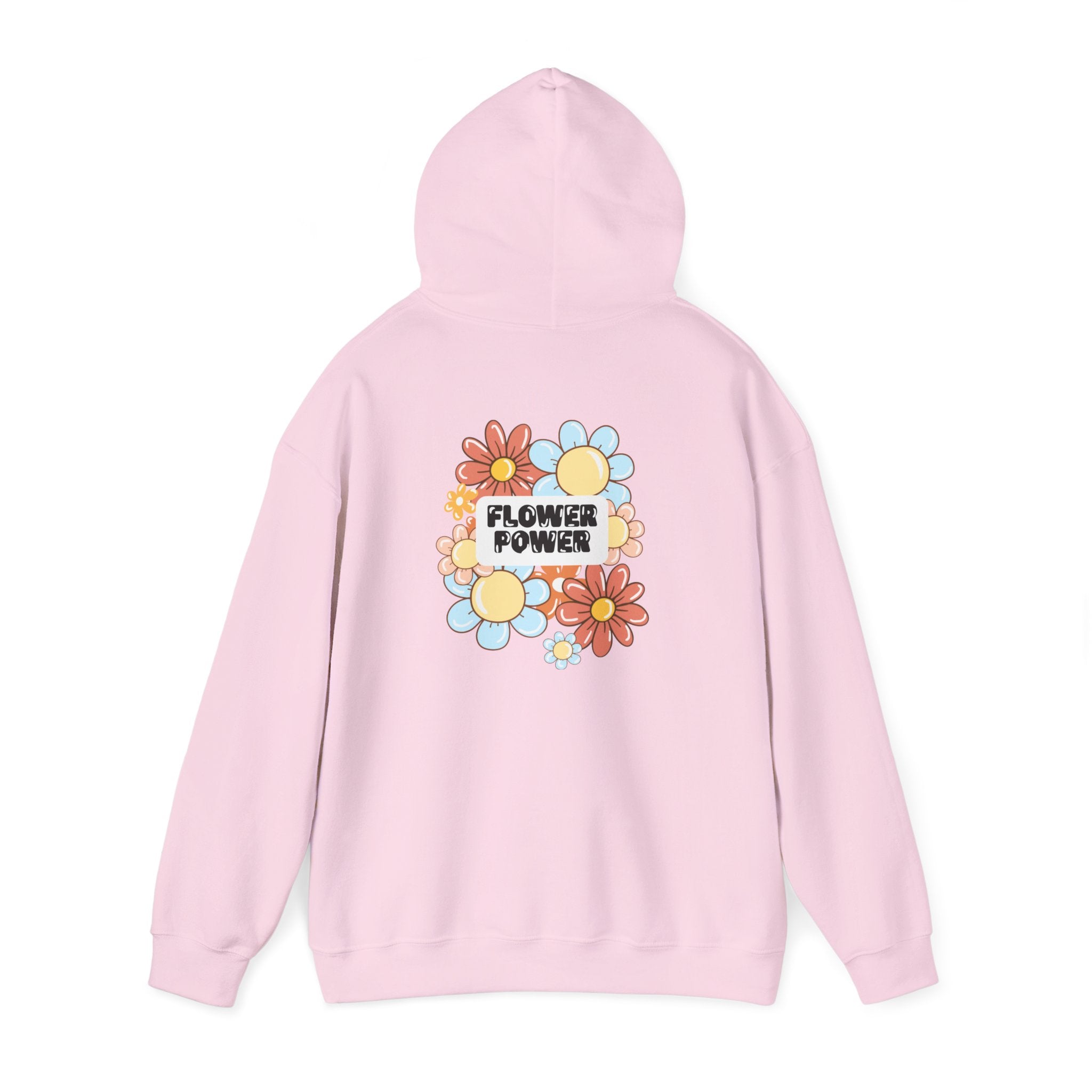 Flower Power Unisex Hoodie eco-friendly boho sweatshirt