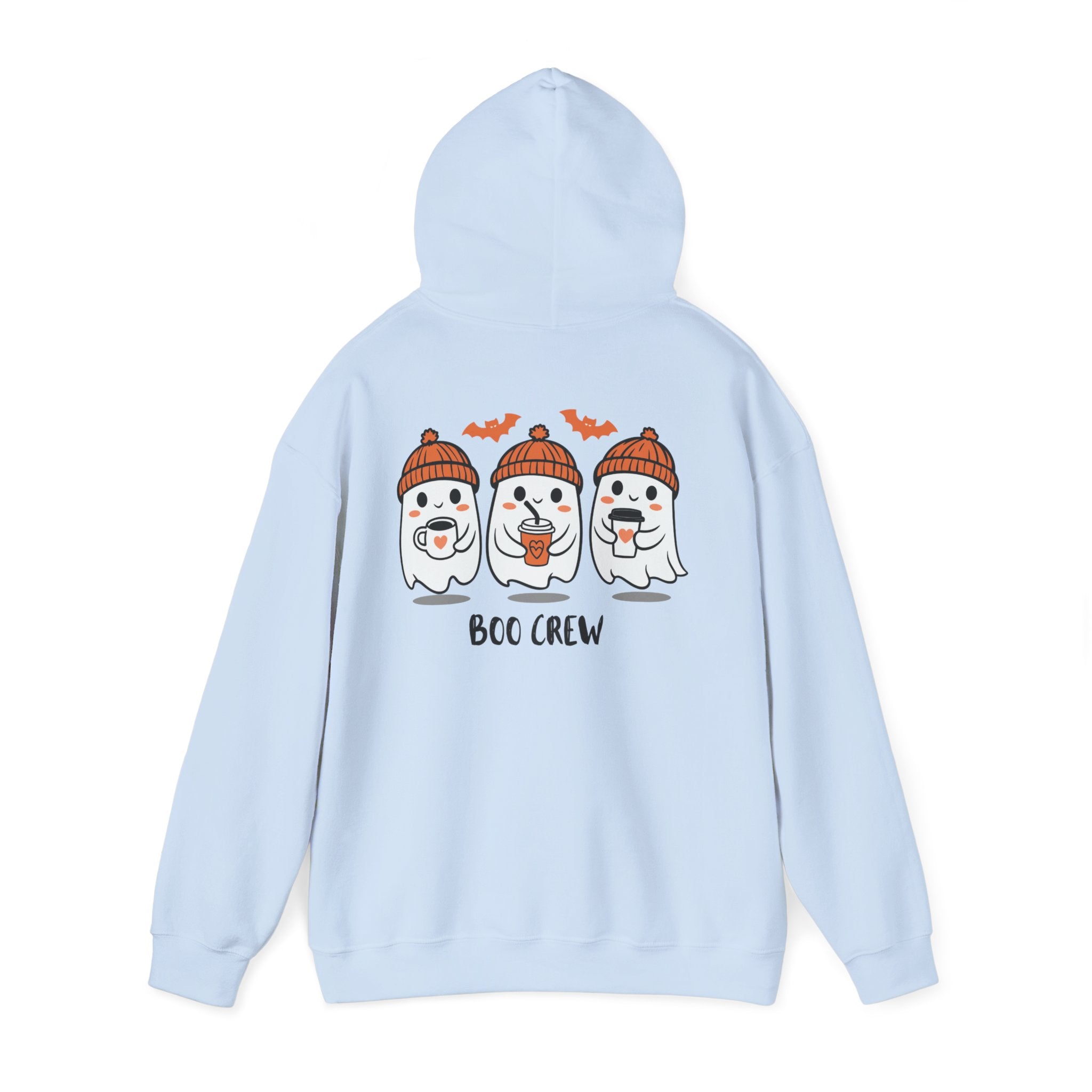 Halloween Boo Crew Sweatshirt – Cozy Unisex Hoodie for Fall