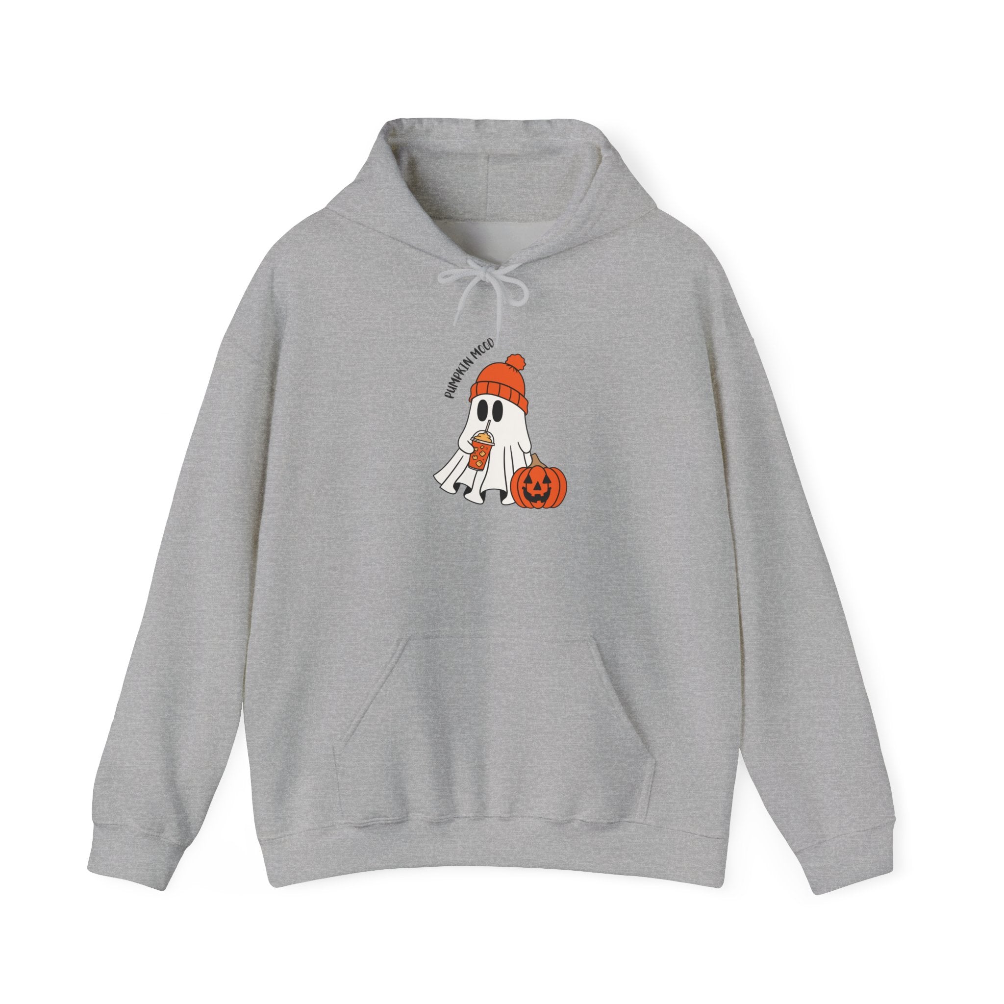 Halloween Ghost Hoodie – Cozy Unisex Sweatshirt for Trick-or-Treat