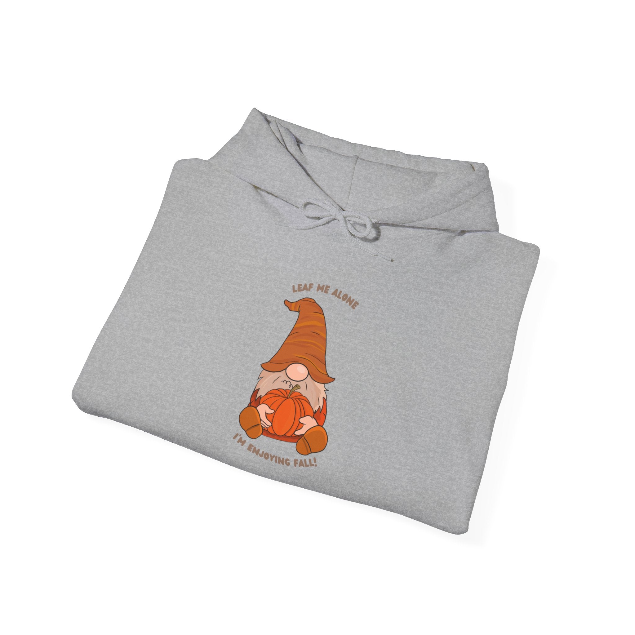 Autumn Gnome Hoodie – Cozy Unisex Sweatshirt with Cute Gnome Design
