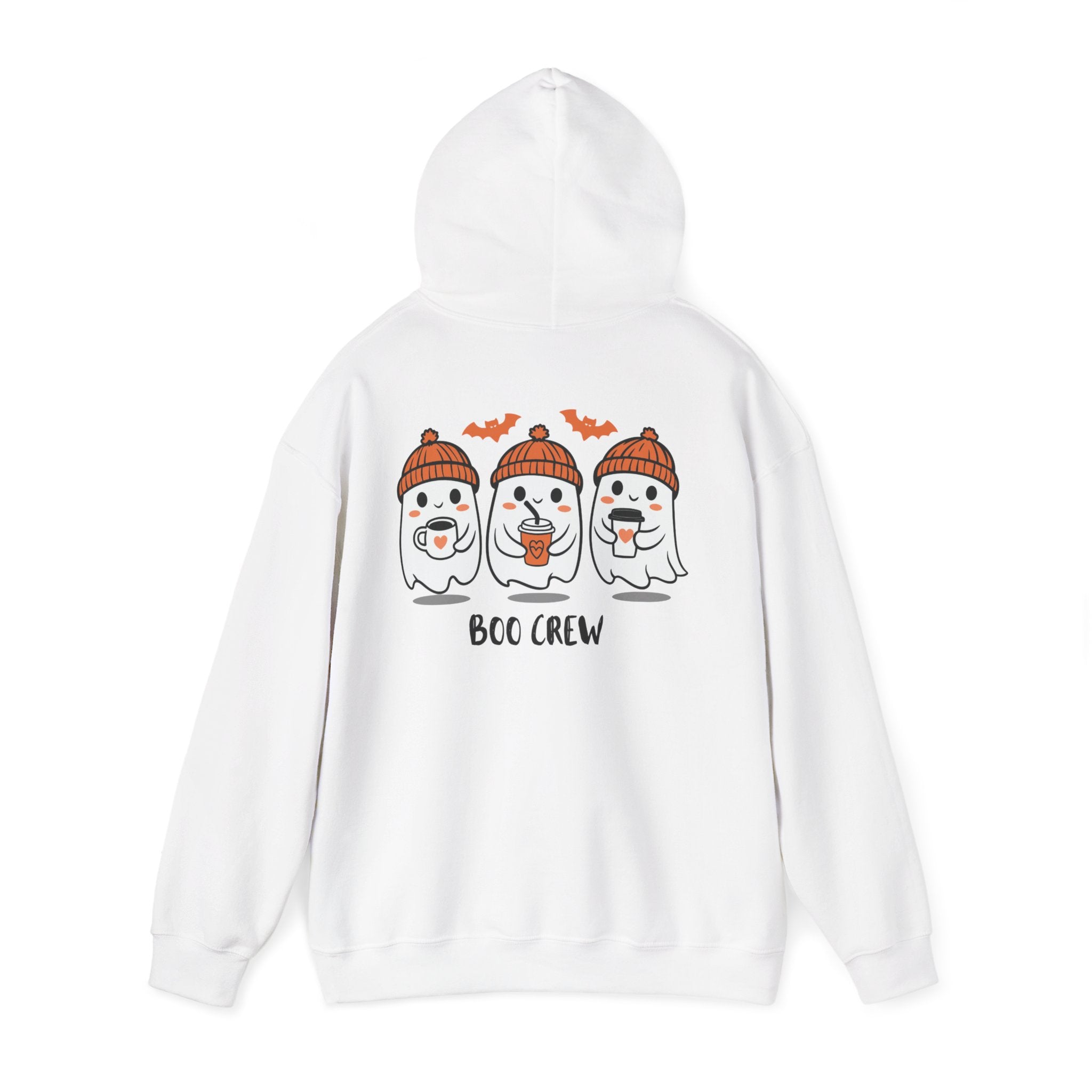 Halloween Boo Crew Sweatshirt – Cozy Unisex Hoodie for Fall