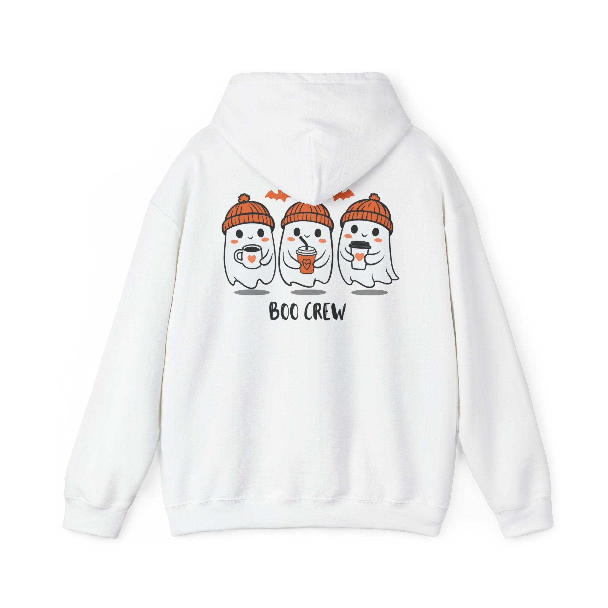 Halloween Boo Crew Sweatshirt – Cozy Unisex Hoodie for Fall