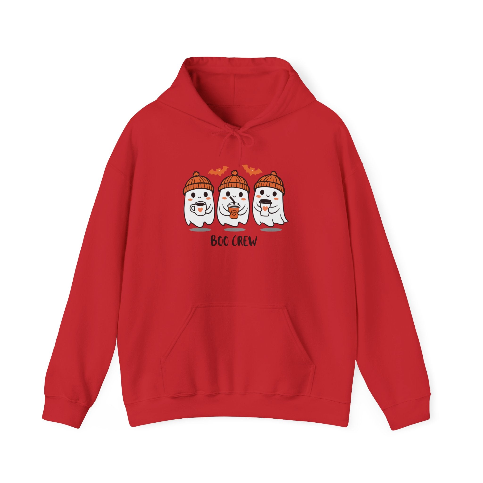 Halloween Boo Crew Sweatshirt – Cozy Unisex Hoodie for Fall